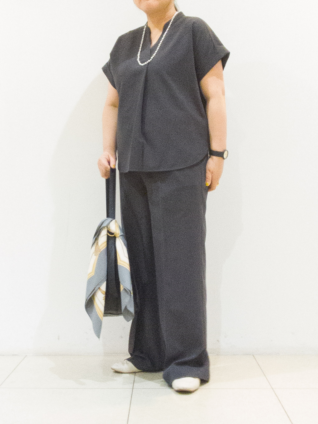 takedaさんの「UNTITLED｜【セットアップ可/UVカット】エアリークールブラウス」を使ったコーディネート