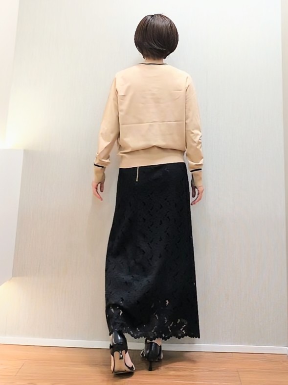ミズタさんの「UNTITLED｜【アンサンブル可能/秋羽織り】コンパクトニットカーディガン」を使ったコーディネート