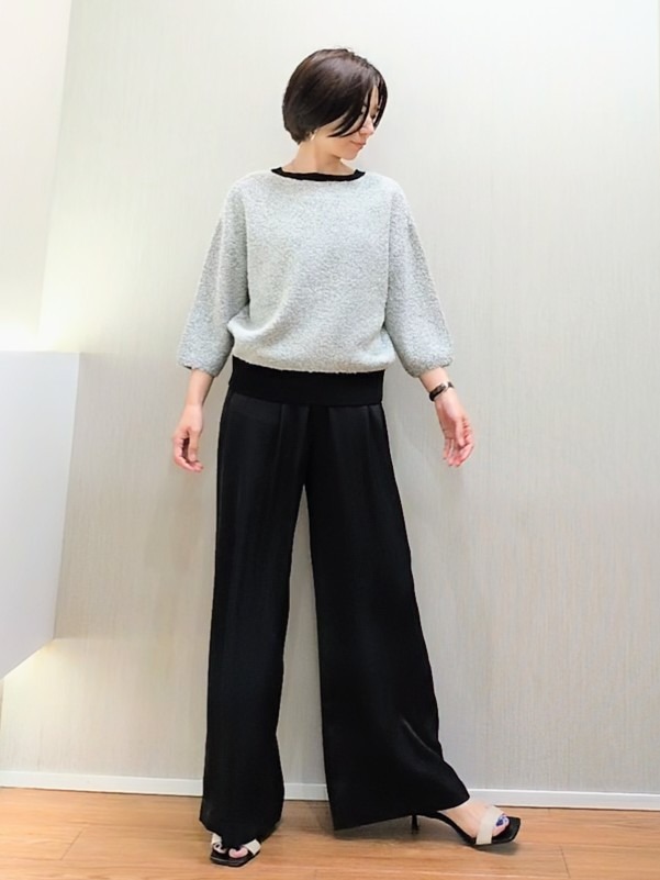 ミズタさんの「UNTITLED｜【ジャケットライク/前後2WAY】コットン混カールプルオーバー」を使ったコーディネート