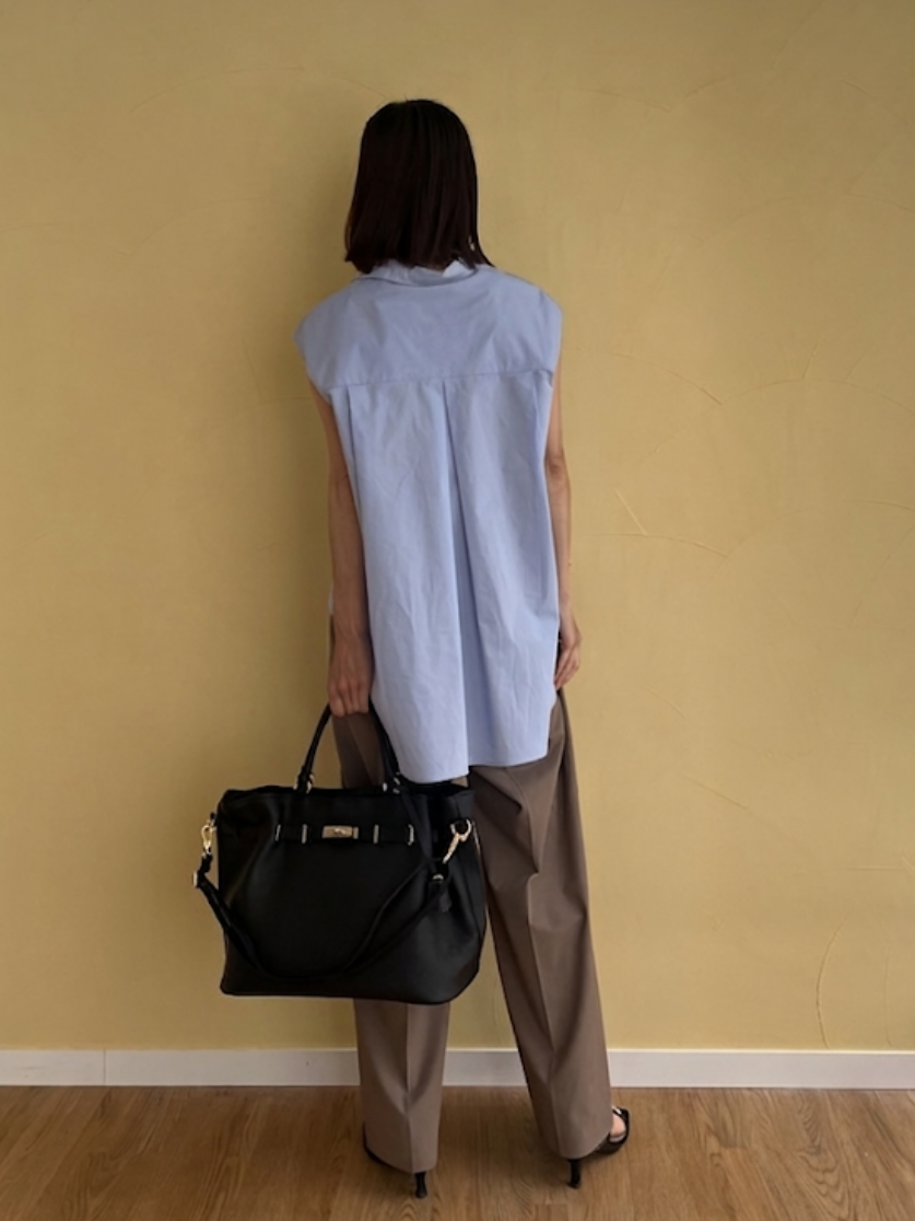 misaさんの「DRESSTERIOR｜フレンチスリーブ スキッパーブラウス」を使ったコーディネート
