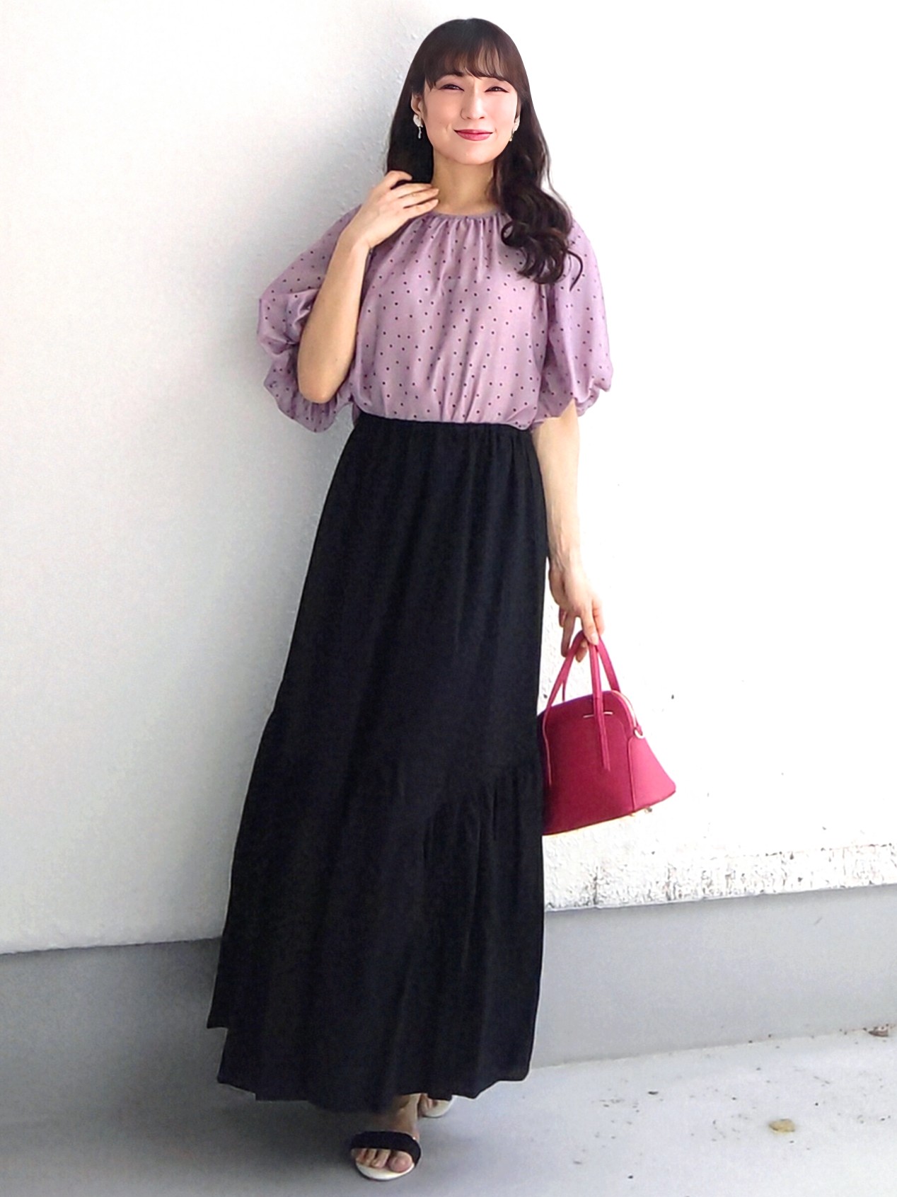 keinaさんの「SunaUna｜シアードットブラウス」を使ったコーディネート