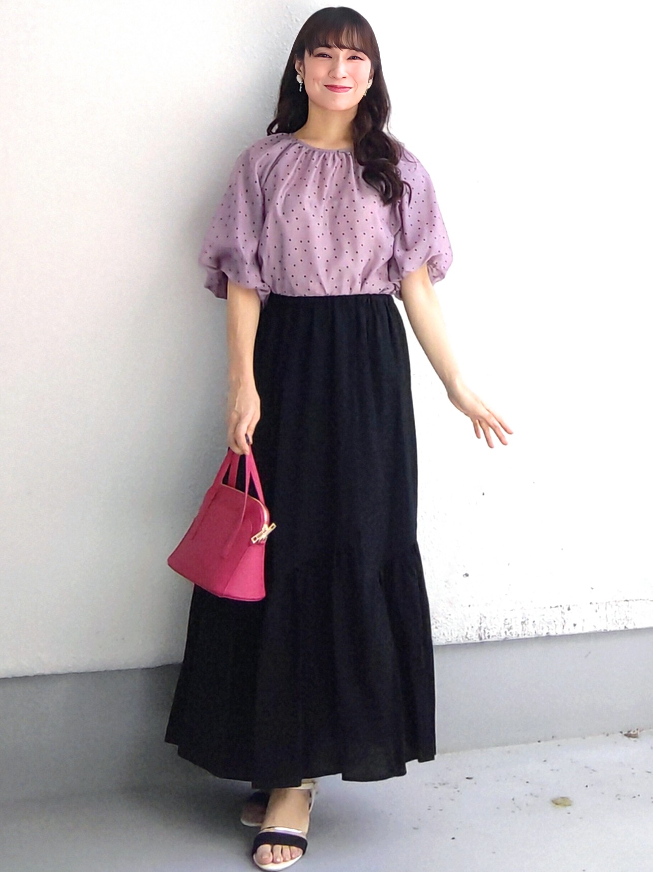 keinaさんの「SunaUna｜シアードットブラウス」を使ったコーディネート