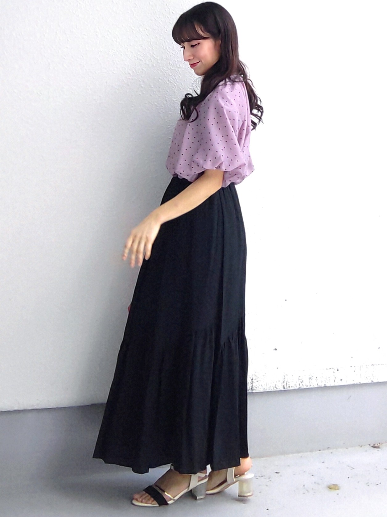 keinaさんの「SunaUna｜シアードットブラウス」を使ったコーディネート
