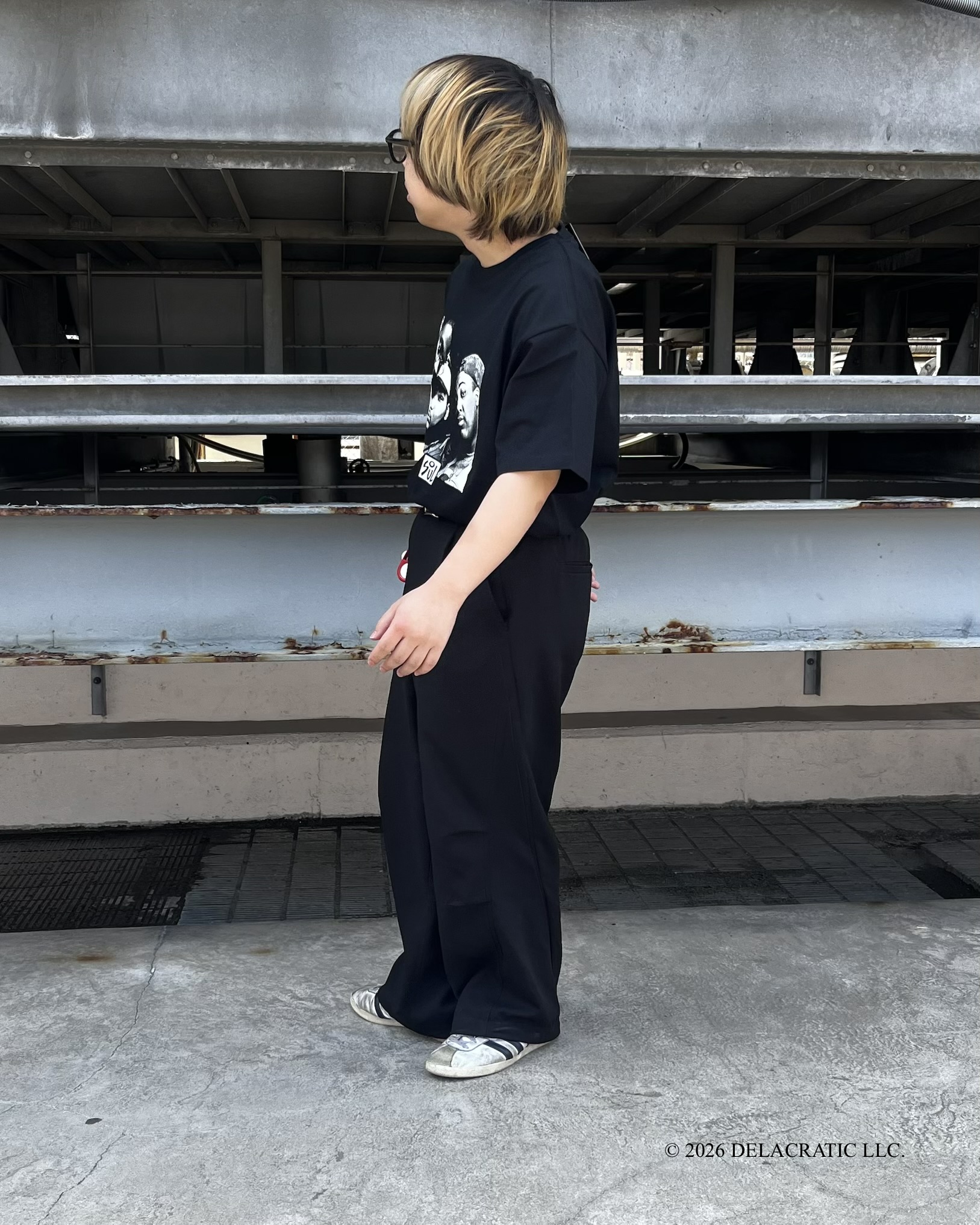 taigaさんの「tk.TAKEO KIKUCHI｜【UVカット／ストレッチ】NEUTRAXシリーズ パラシュートパンツ」を使ったコーディネート