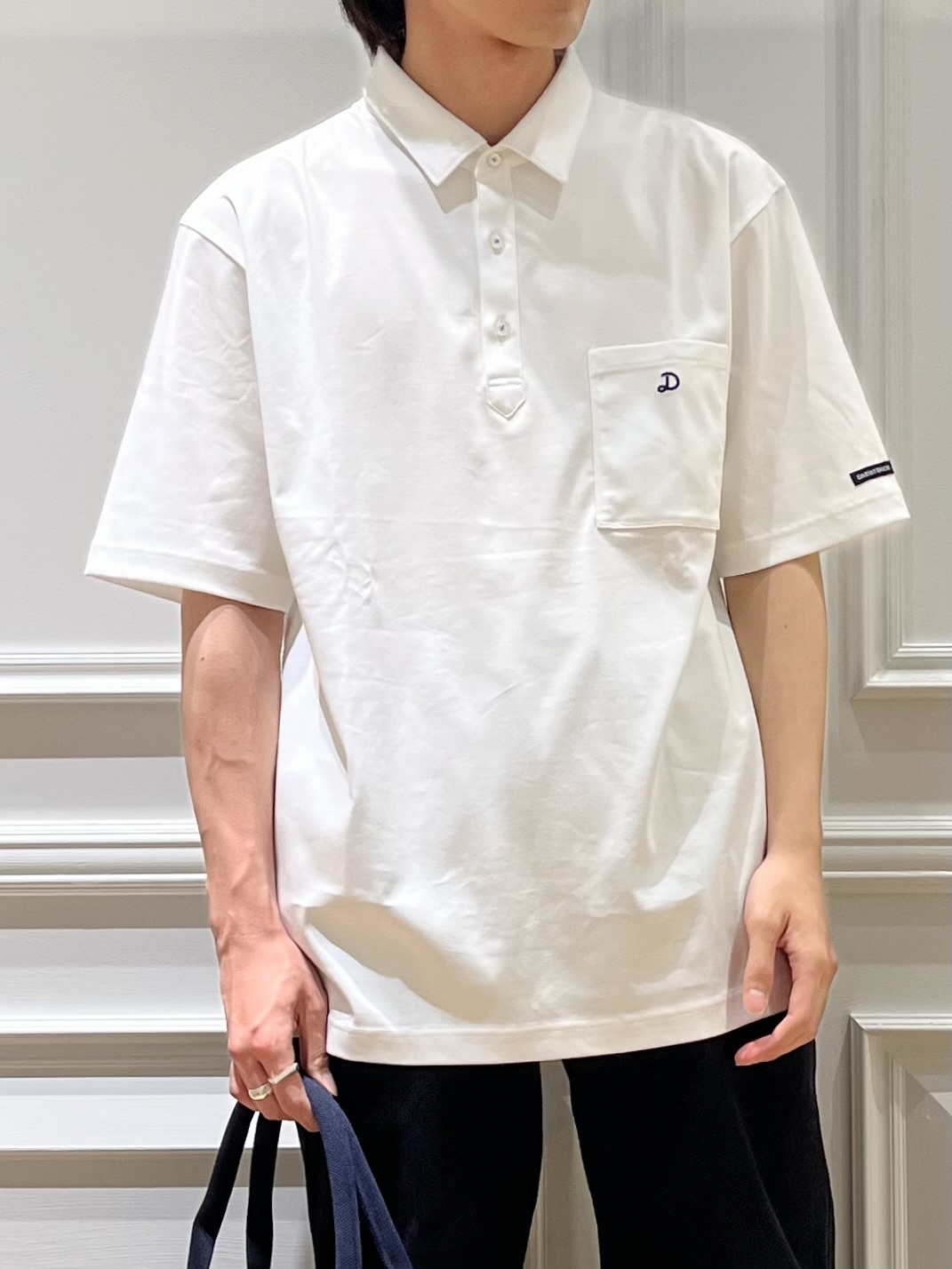 Watanabeさんの「DRESSTERIOR｜【接触冷感/抗菌防臭/消臭/Safari5月号掲載】ICE CLEAR COTTON オーバーフィッ」を使ったコーディネート