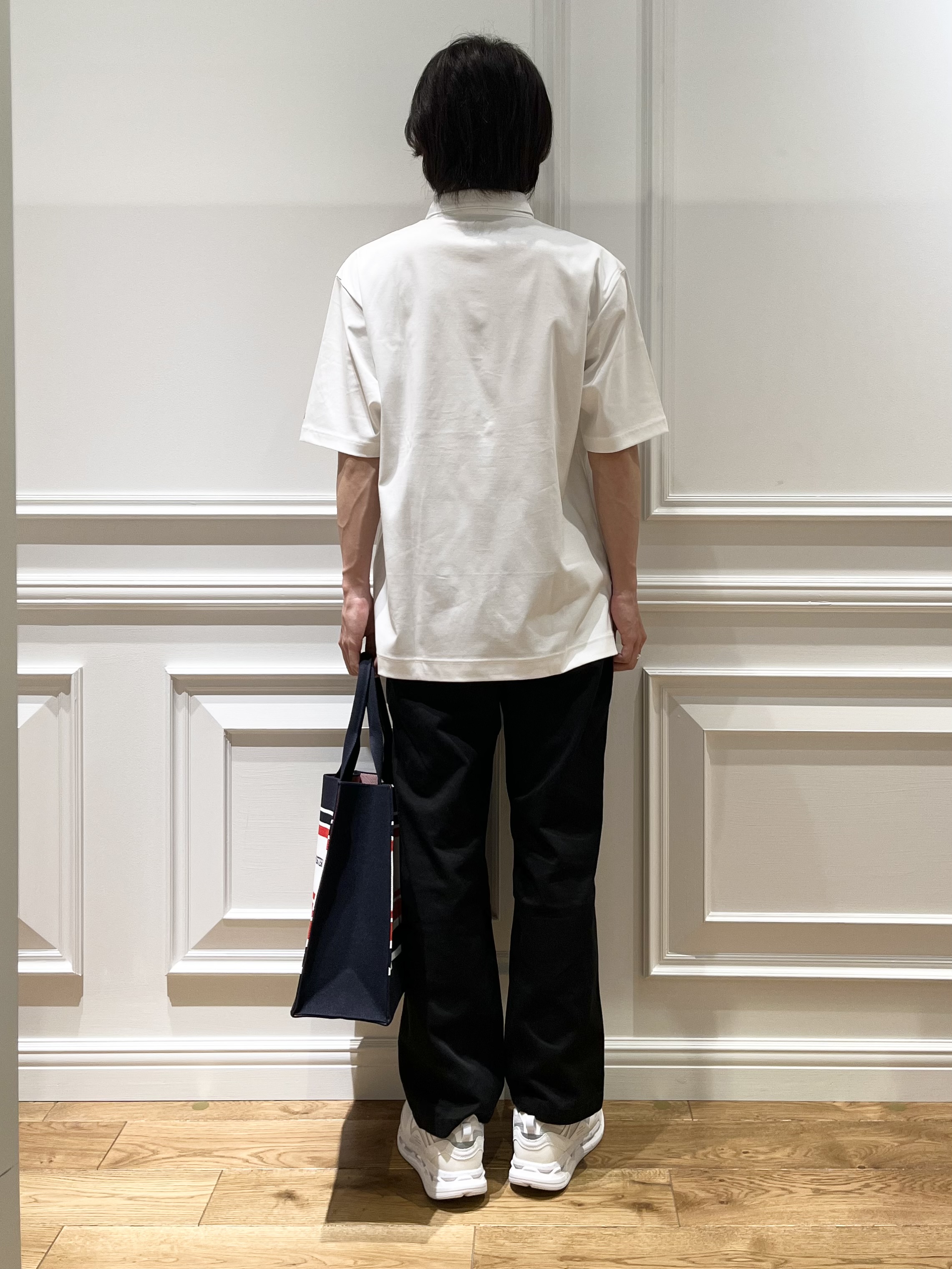 Watanabeさんの「DRESSTERIOR｜【接触冷感/抗菌防臭/消臭/Safari5月号掲載】ICE CLEAR COTTON オーバーフィッ」を使ったコーディネート