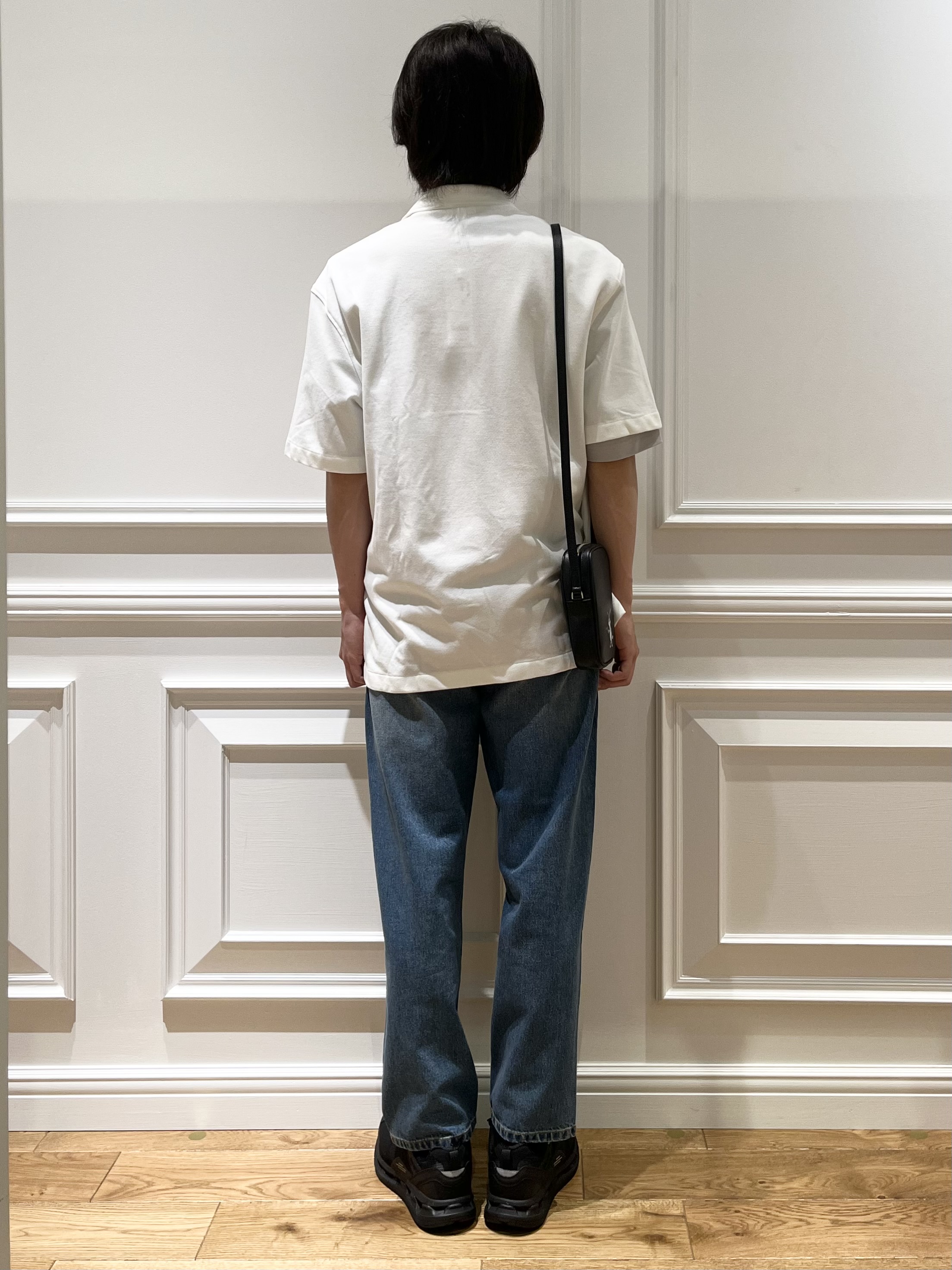 Watanabeさんの「DRESSTERIOR｜◆LACOSTE（ラコステ）WOVEN SHIRT｜Tシャツ」を使ったコーディネート