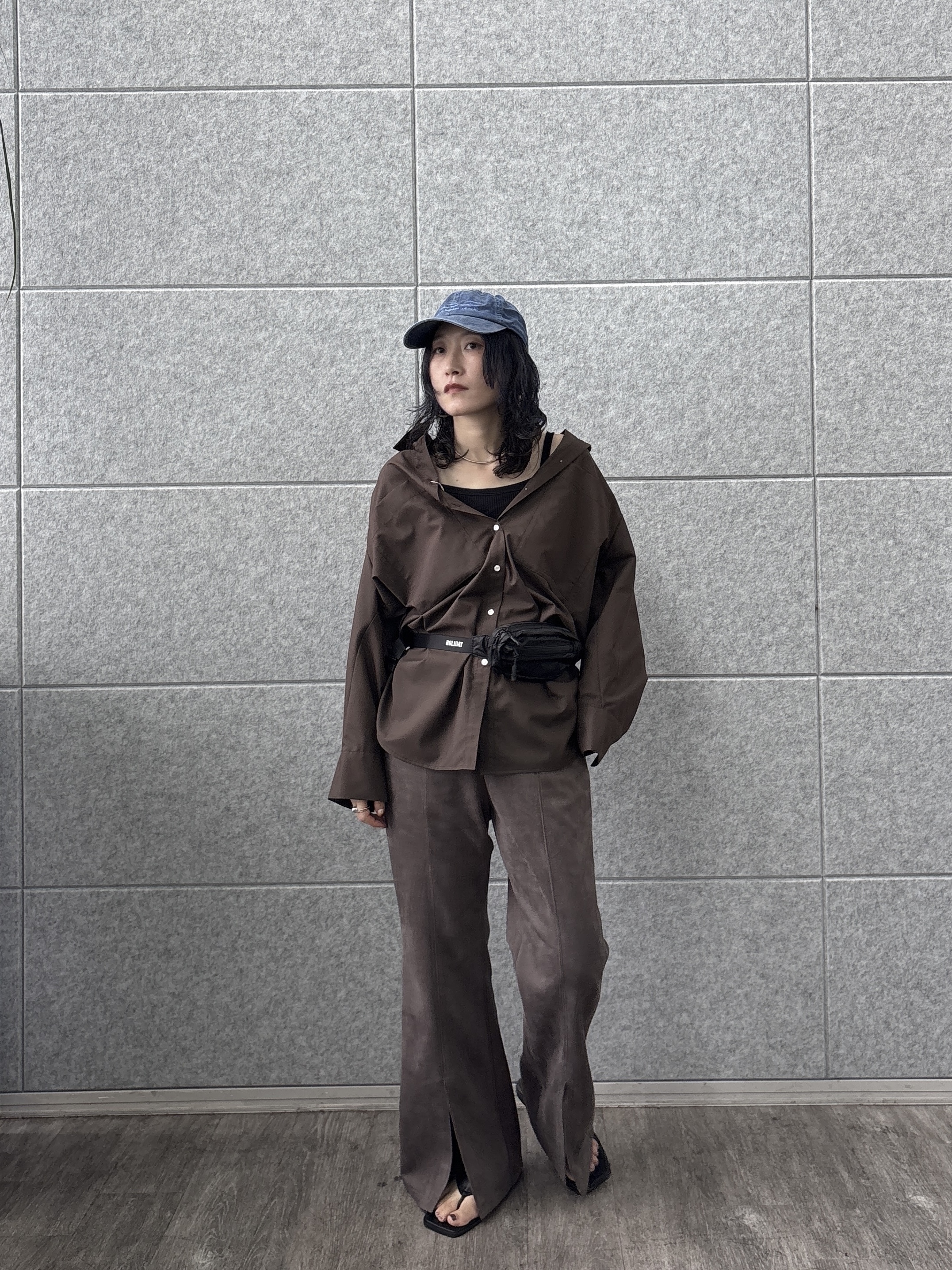 kotakiさんの「INDIVI｜タイムレスフォルムシャツ」を使ったコーディネート