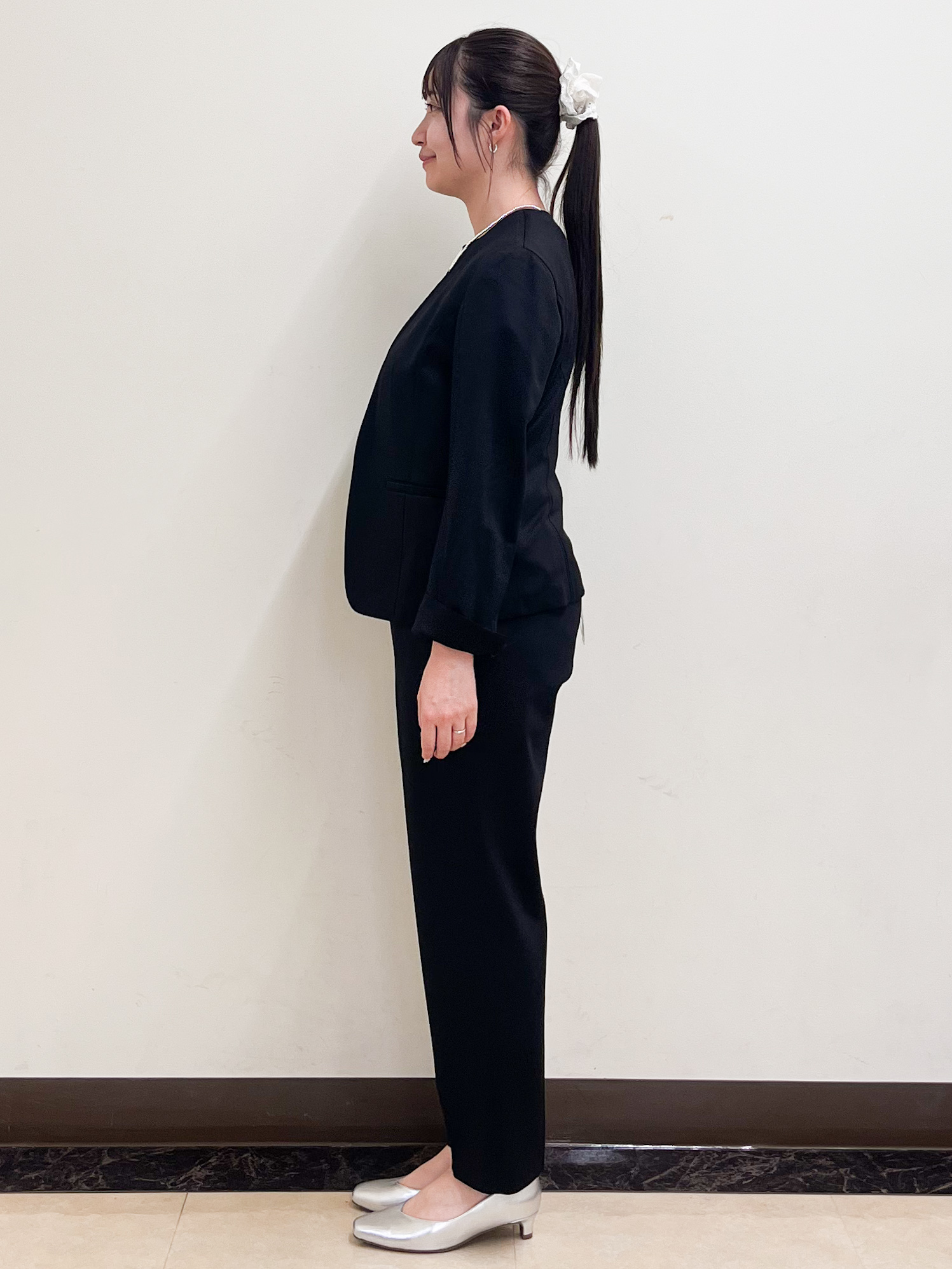 mikikoさんの「Reflect｜【SS-4Lサイズ／UVカット／接触冷感】匠ジャケット／ノーカラー」を使ったコーディネート