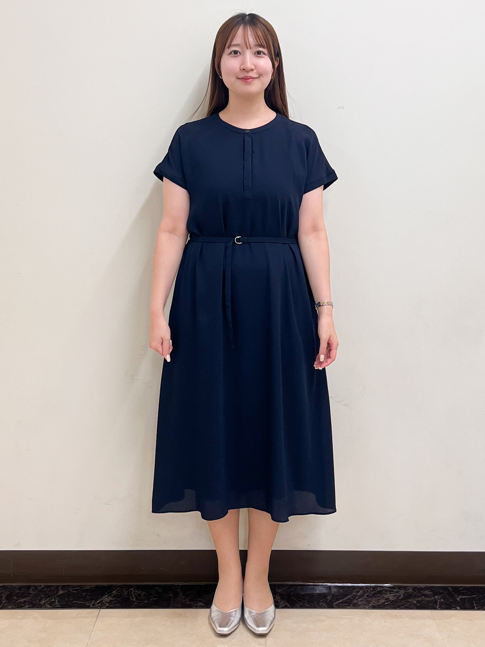 mikikoさんの「Reflect｜【手洗い可】プリント柄ワンピース」を使ったコーディネート