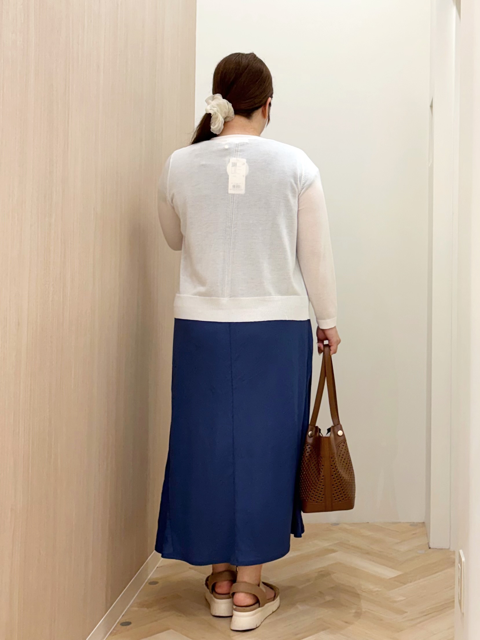 akariさんの「grove｜高評価！【UVカット】ベーシックショートカーディガン」を使ったコーディネート