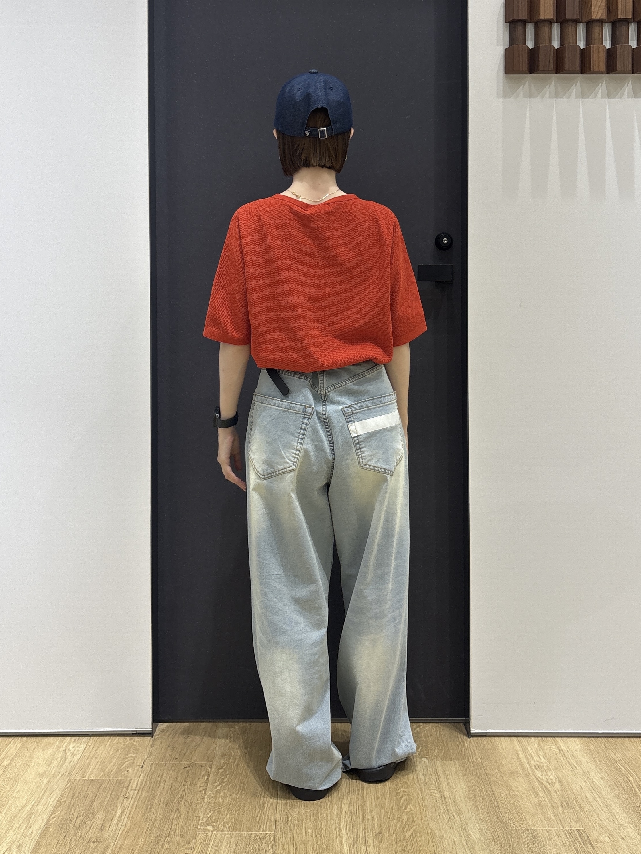 risaさんの「Dessin｜ドライタッチ カノコニット」を使ったコーディネート
