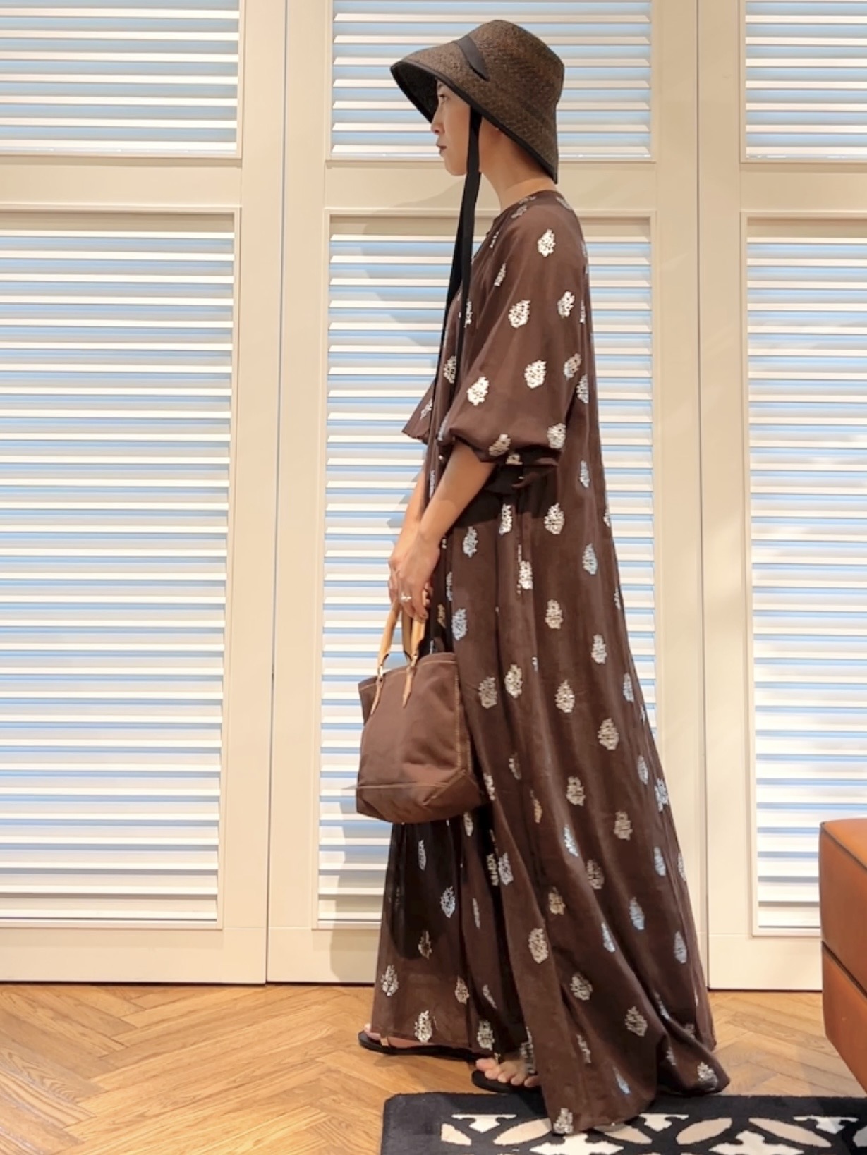 OCHIAIさんの「DRESSTERIOR｜NEWBOOK（ニュウ ブック） CARRY ALL SMALL WIDE トートバッグ」を使ったコーディネート