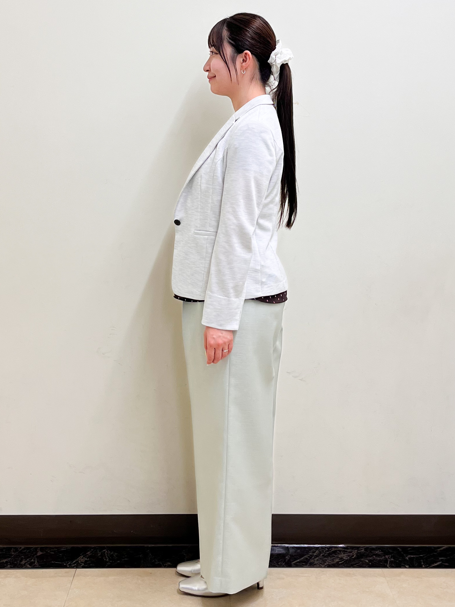 mikikoさんの「Reflect｜【SS-4Lサイズ／UVカット／接触冷感】匠ジャケット／ベーシックテーラード」を使ったコーディネート