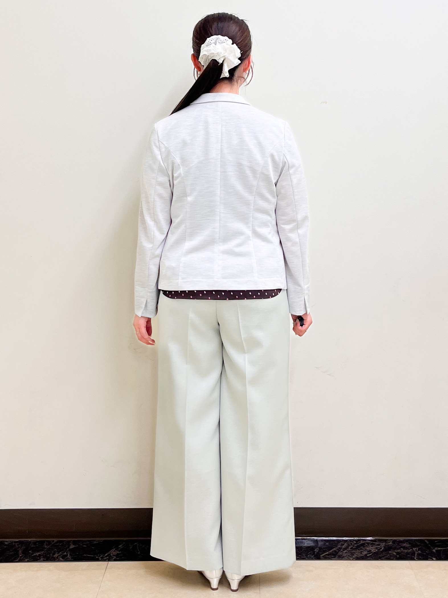 mikikoさんの「Reflect｜【SS-4Lサイズ／UVカット／接触冷感】匠ジャケット／ベーシックテーラード」を使ったコーディネート
