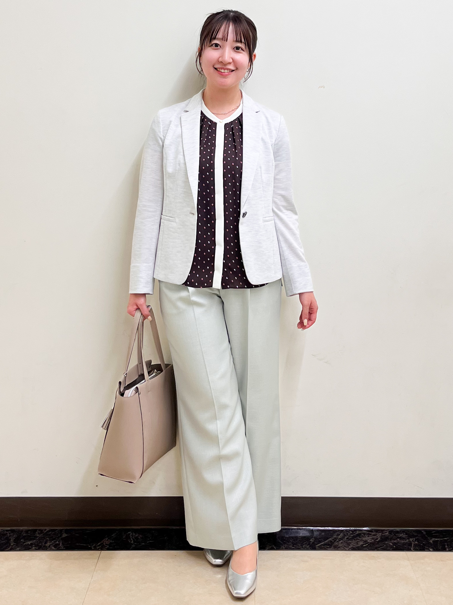 mikikoさんの「Reflect｜【SS-4Lサイズ／UVカット／接触冷感】匠ジャケット／ベーシックテーラード」を使ったコーディネート