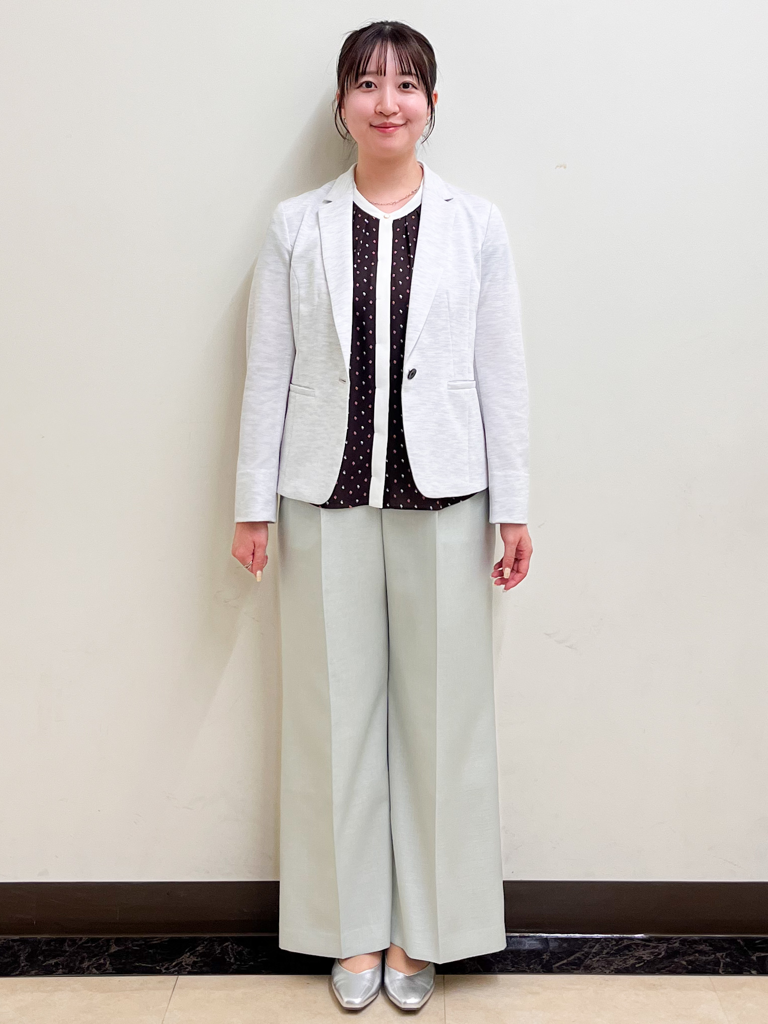mikikoさんの「Reflect｜【SS-4Lサイズ／UVカット／接触冷感】匠ジャケット／ベーシックテーラード」を使ったコーディネート
