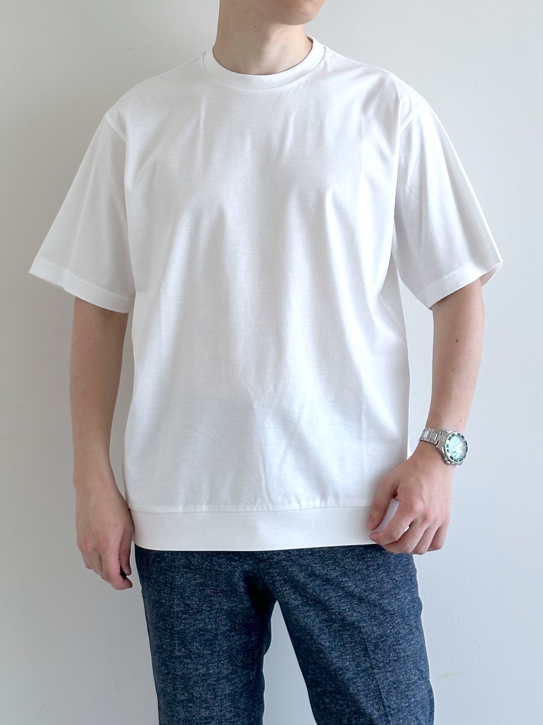 イッシーさんの「TAKEO KIKUCHI｜【抗菌防臭】COOL DOTS（R）ドビープリント ジャケット」を使ったコーディネート