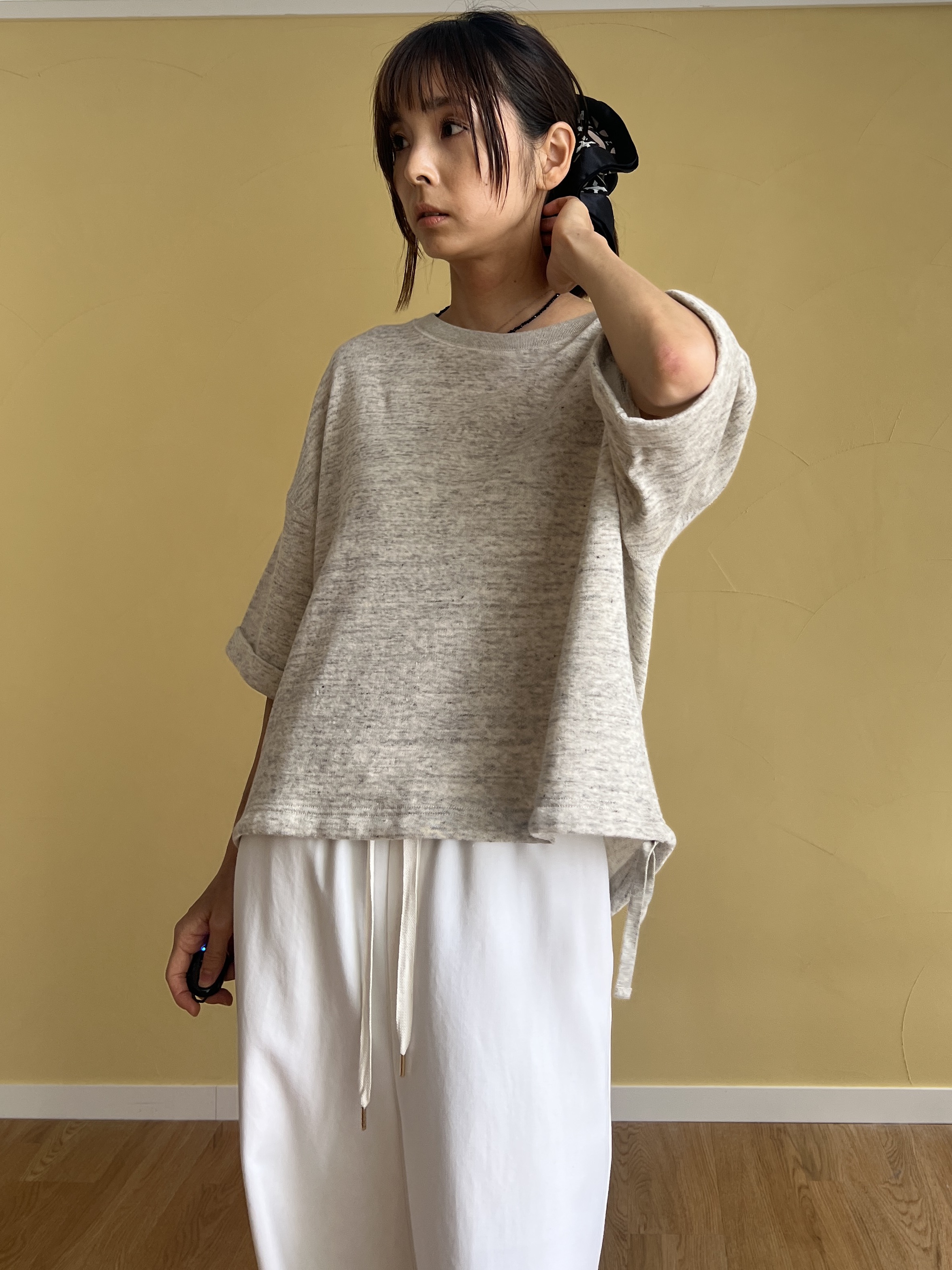 misaさんの「DRESSTERIOR｜【マシンウォッシャブル】Super100&rsquo;sウール サキソニーイージーパンツ」を使ったコーディネート