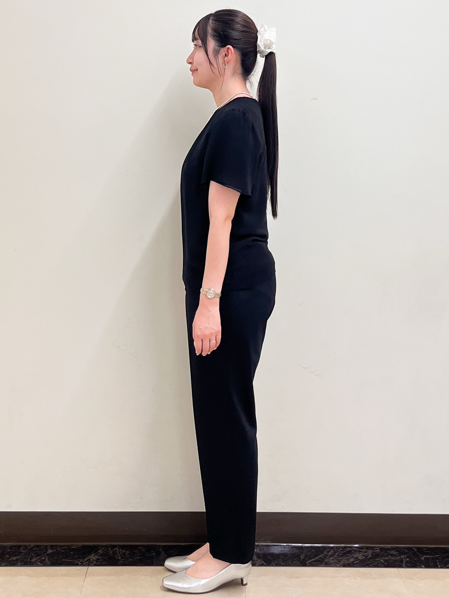 mikikoさんの「Reflect｜【S-4Lサイズ/UVカット／接触冷感】シフォンジャージブラウス」を使ったコーディネート