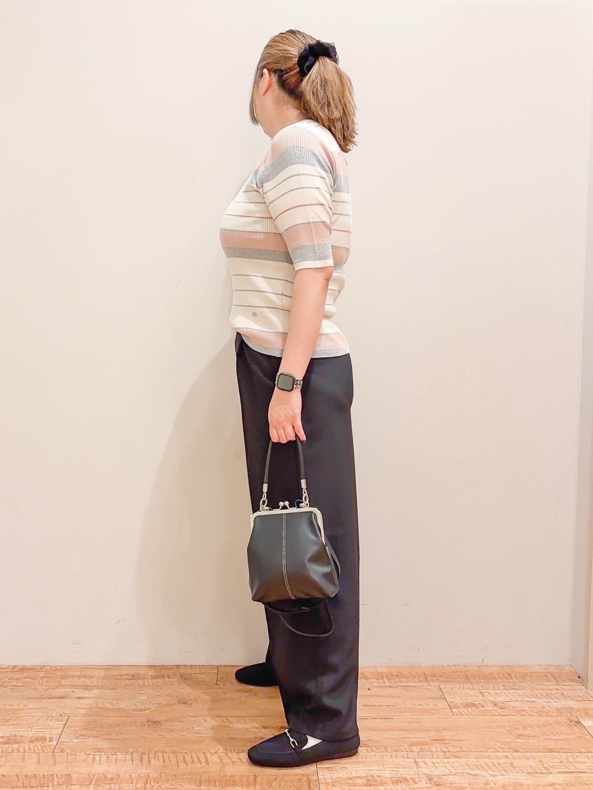 naoさんの「SHOO･LA･RUE｜【UV/体型カバー】冷房や朝晩の冷え込み対策にも さらとろ5分袖カーディガン」を使ったコーディネート