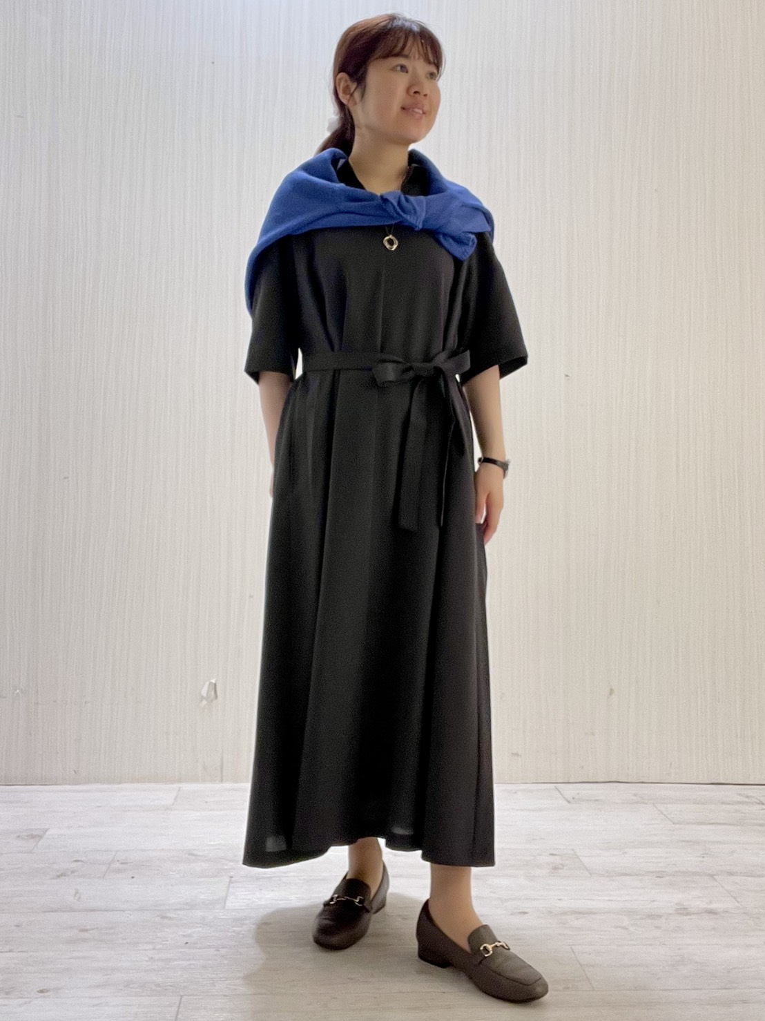 Mさんの「UNTITLED｜【初秋も活躍/UVカット/接触冷感】エアリークールワンピース」を使ったコーディネート