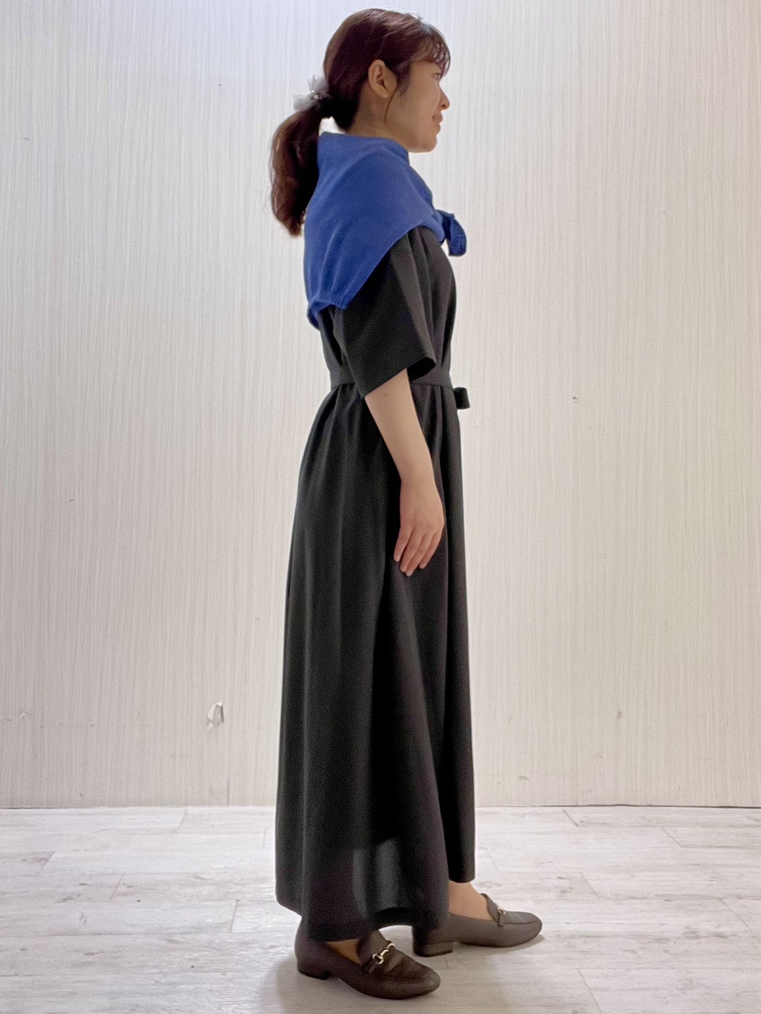 Mさんの「UNTITLED｜【初秋も活躍/UVカット/接触冷感】エアリークールワンピース」を使ったコーディネート