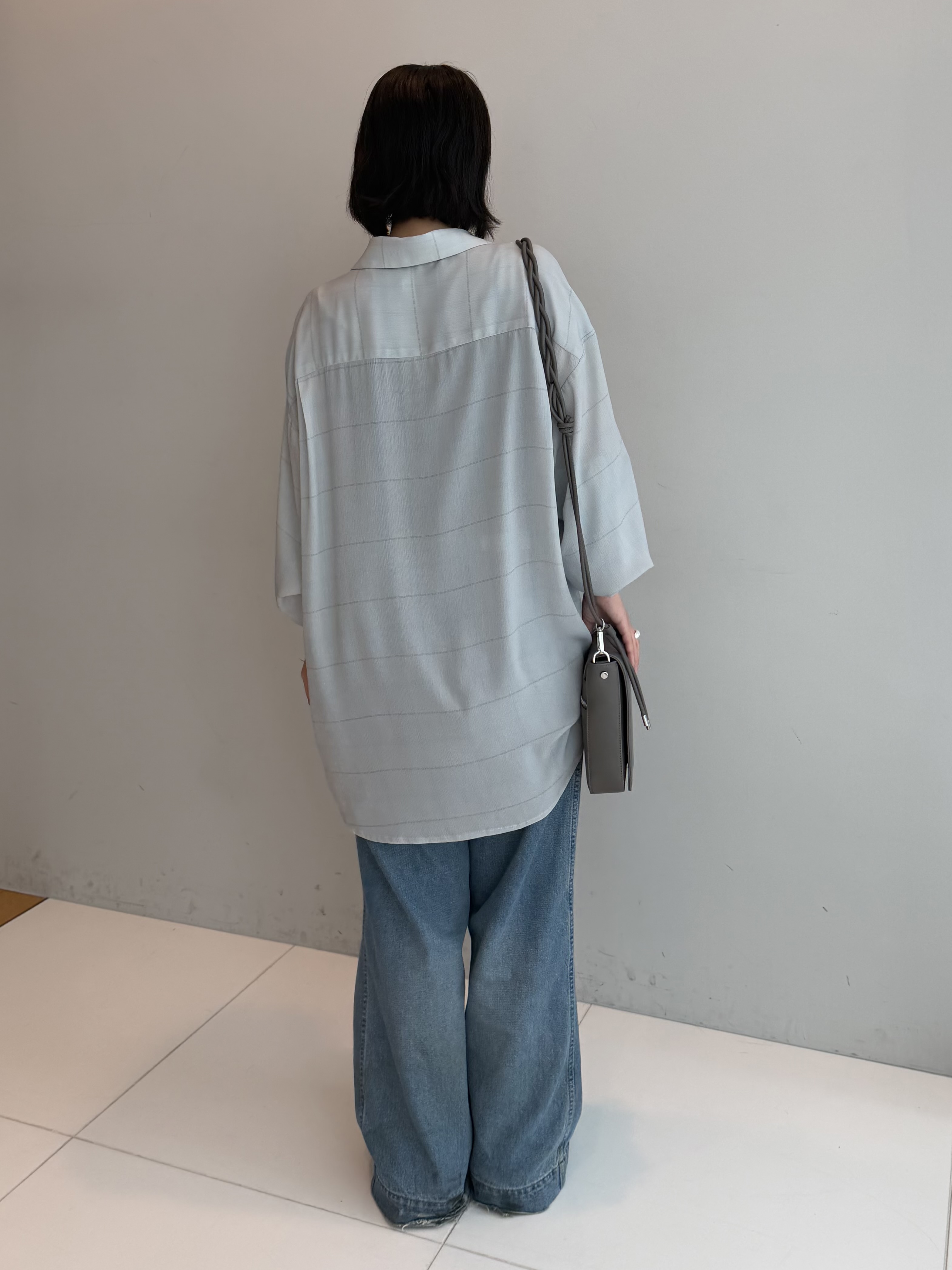abeさんの「tk.TAKEO KIKUCHI｜【接触冷感】シアーチェックシャツ」を使ったコーディネート