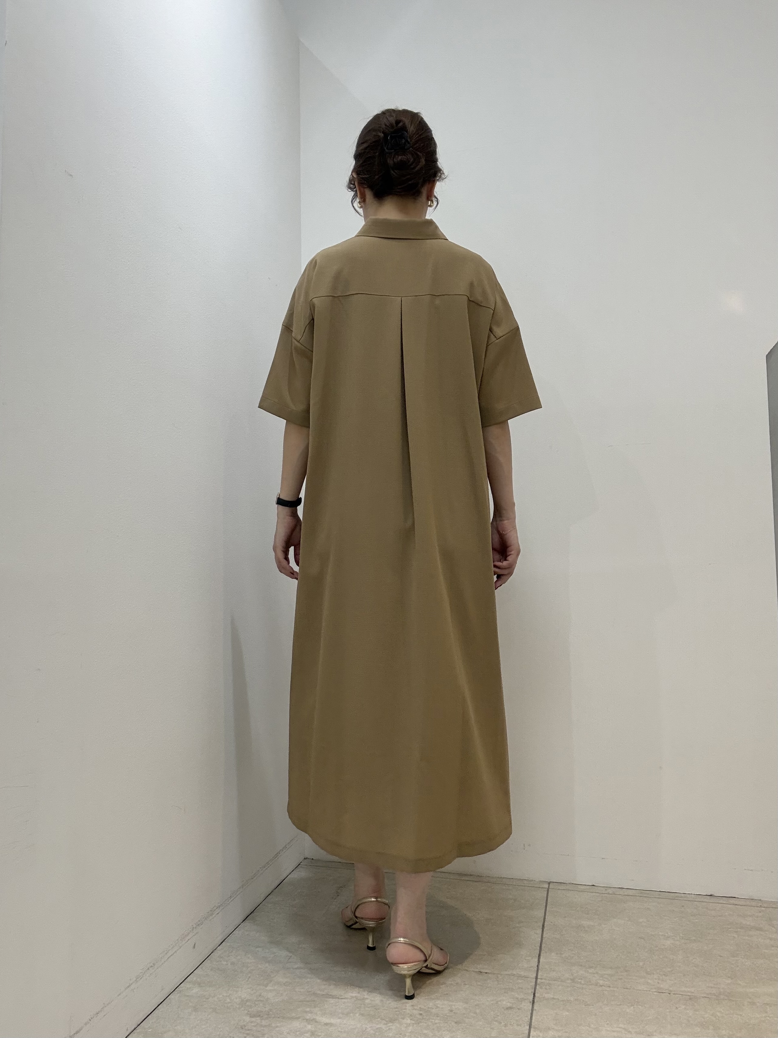 かなえさんの「UNTITLED｜【初秋も活躍/UVカット/接触冷感】エアリークールワンピース」を使ったコーディネート