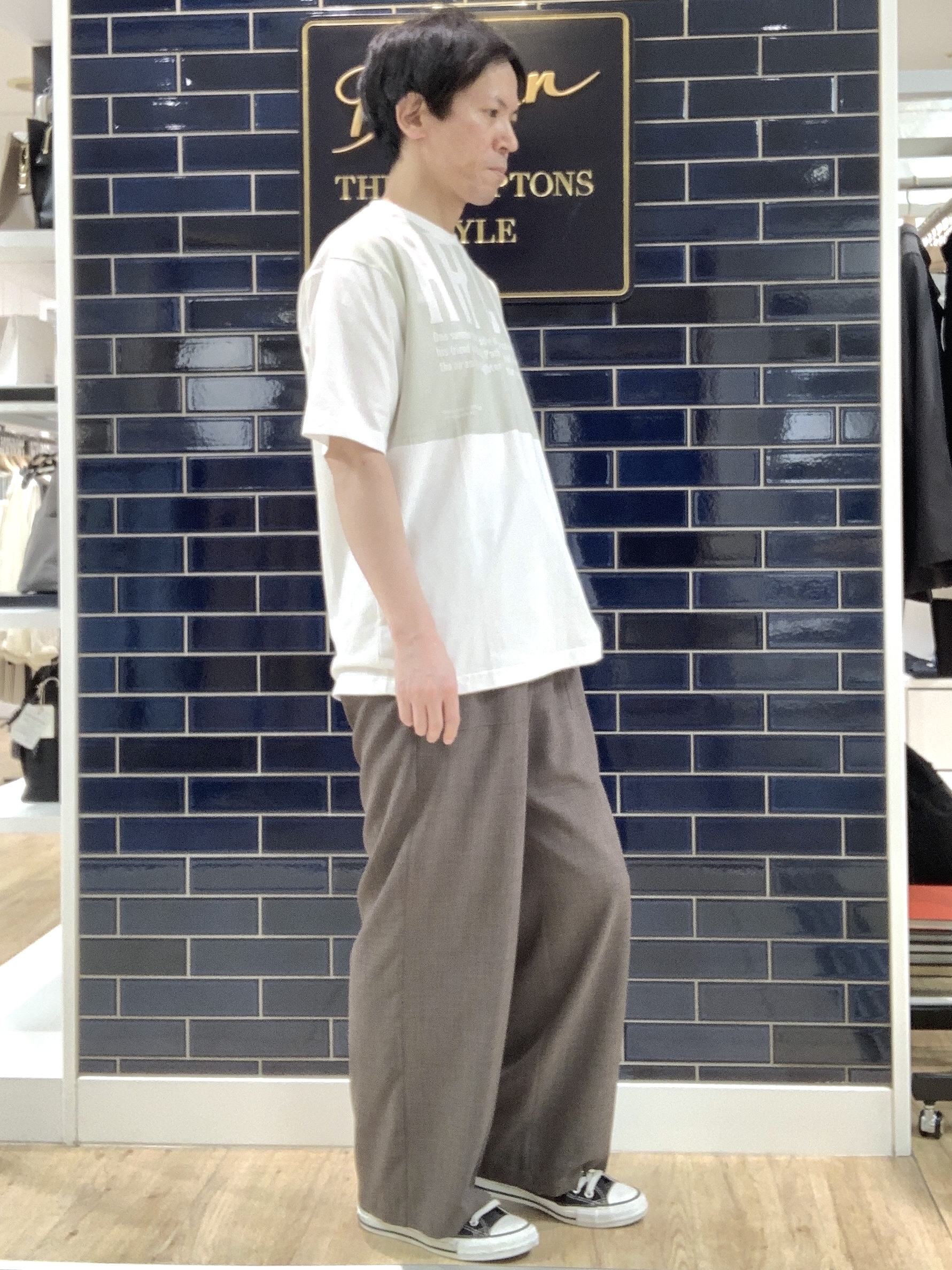 Takaさんの「Dessin｜【洗える】オーガニックコットングラフィックTシャツ」を使ったコーディネート