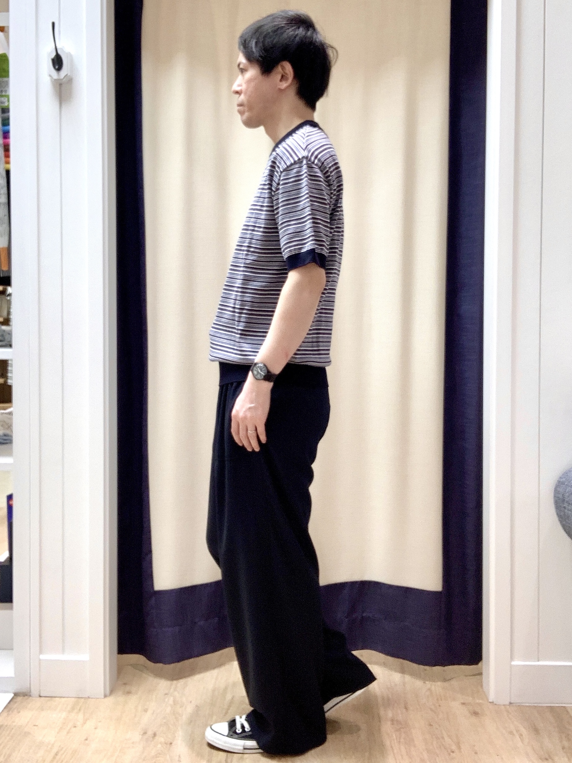 Takaさんの「Dessin｜【洗える】日本製ニットTシャツ」を使ったコーディネート