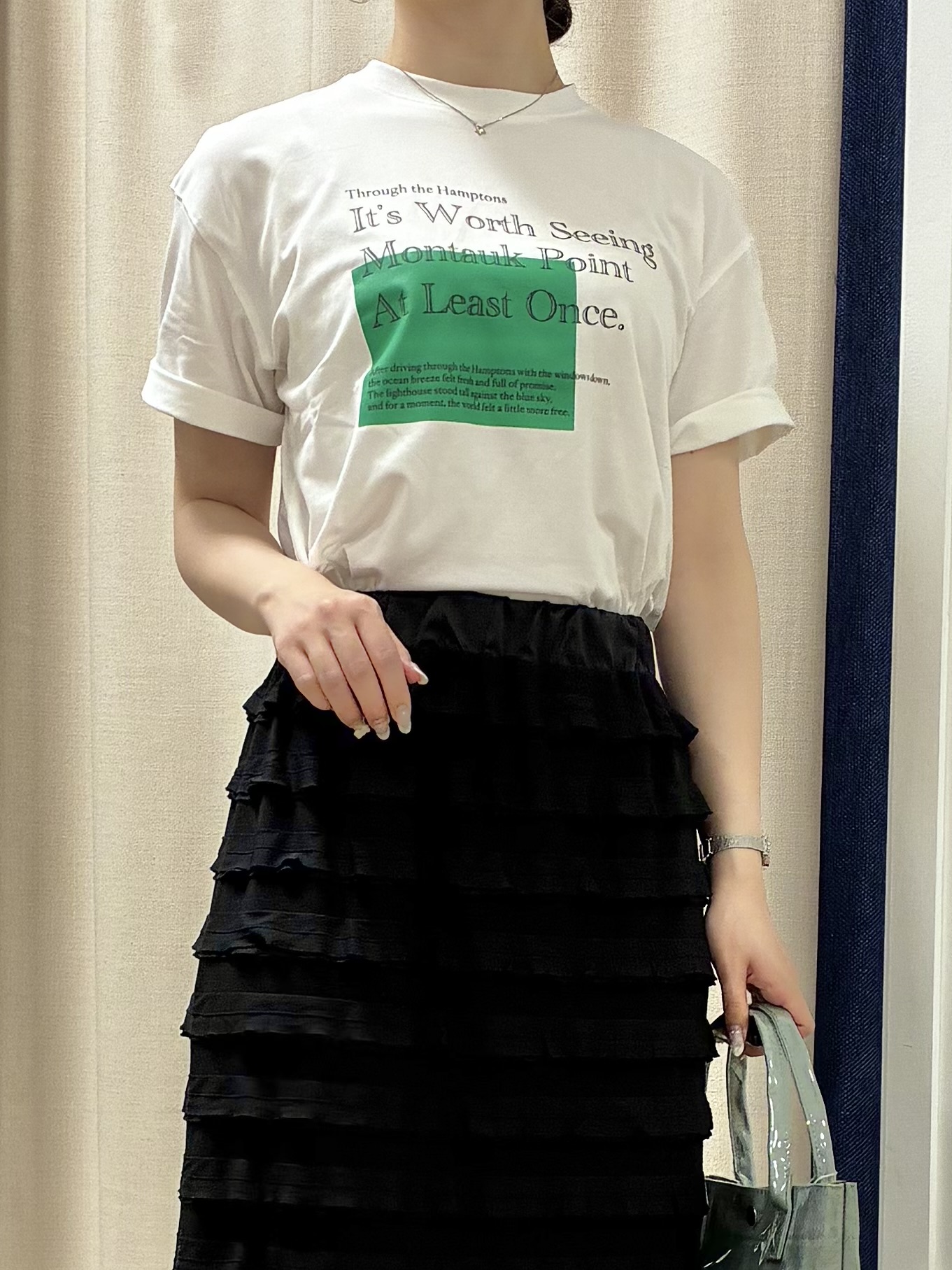 KANNAさんの「Dessin｜グラフィックデザイン Tシャツ」を使ったコーディネート