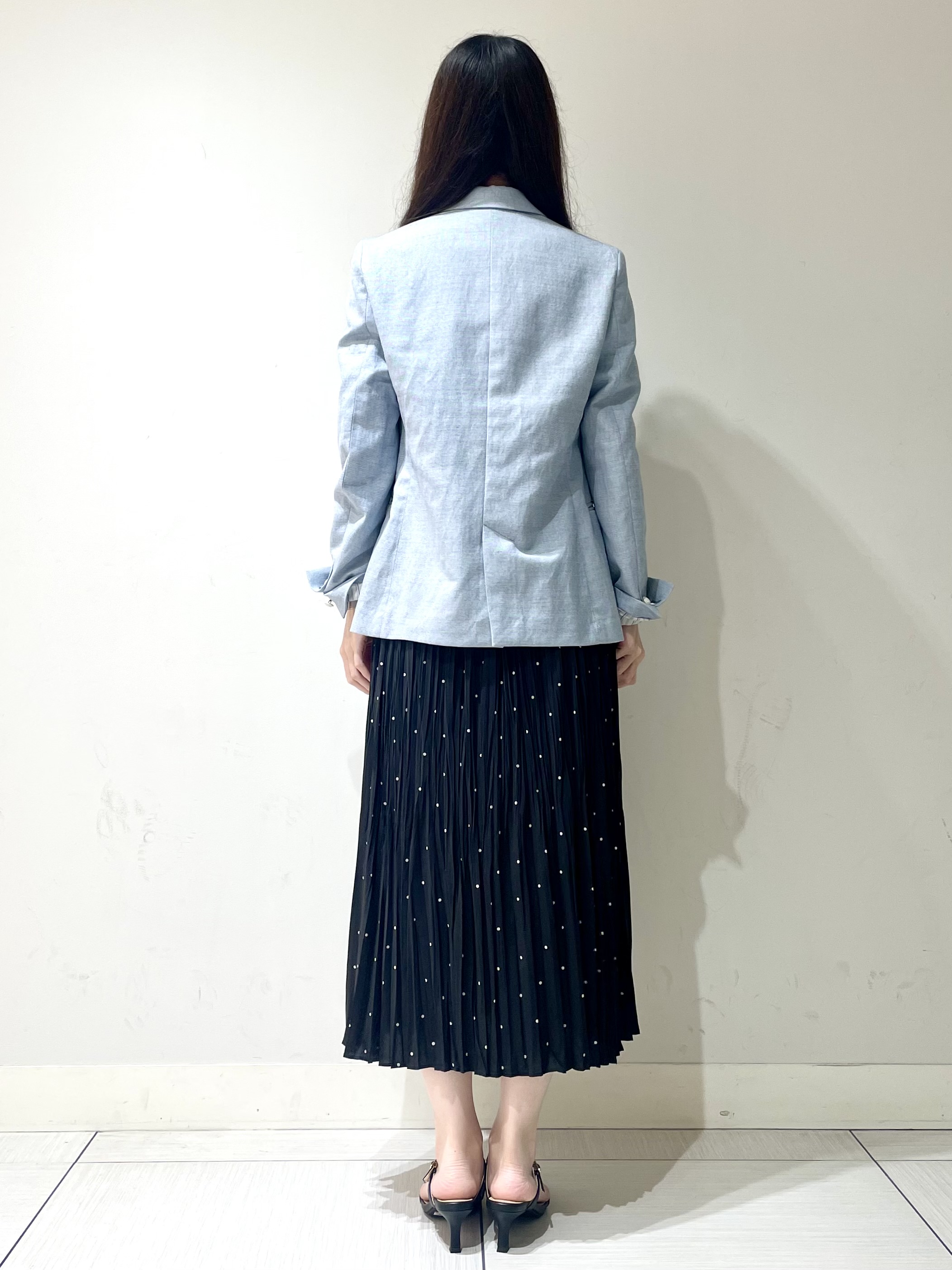 ことさんの「DRESSTERIOR｜【セットアップ可】リネンブレンドダブルブレストジャケット」を使ったコーディネート