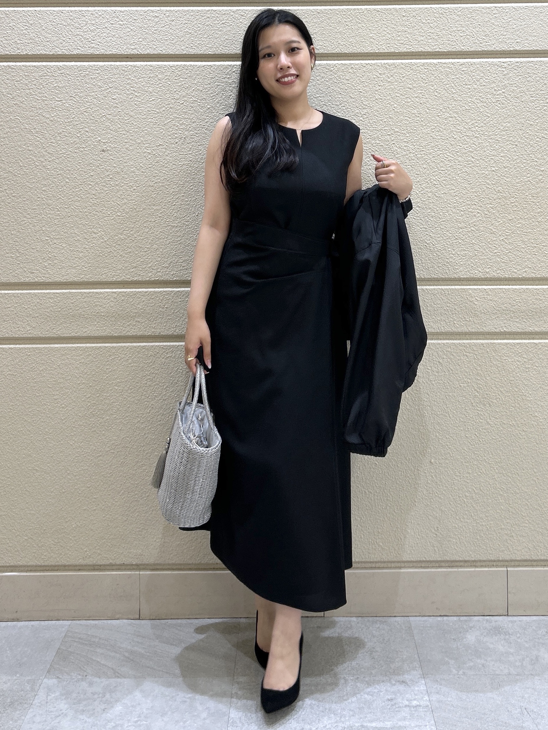 Momokaさんの「COUP DE CHANCE｜【日本製】 ラップデザインワンピース」を使ったコーディネート