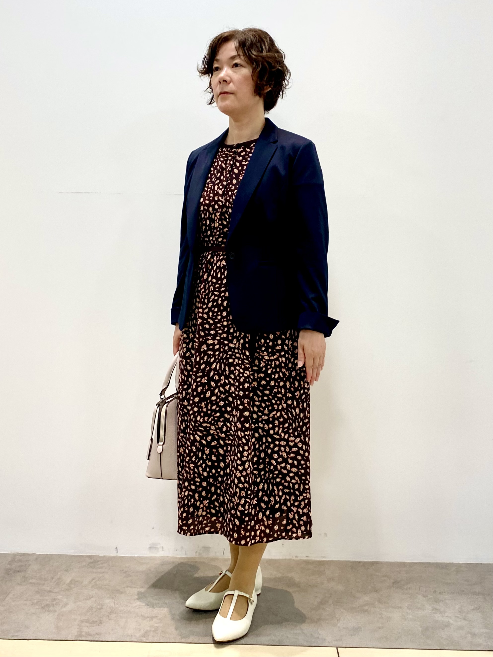 oharaさんの「Reflect｜【手洗い可】プリント柄ワンピース」を使ったコーディネート