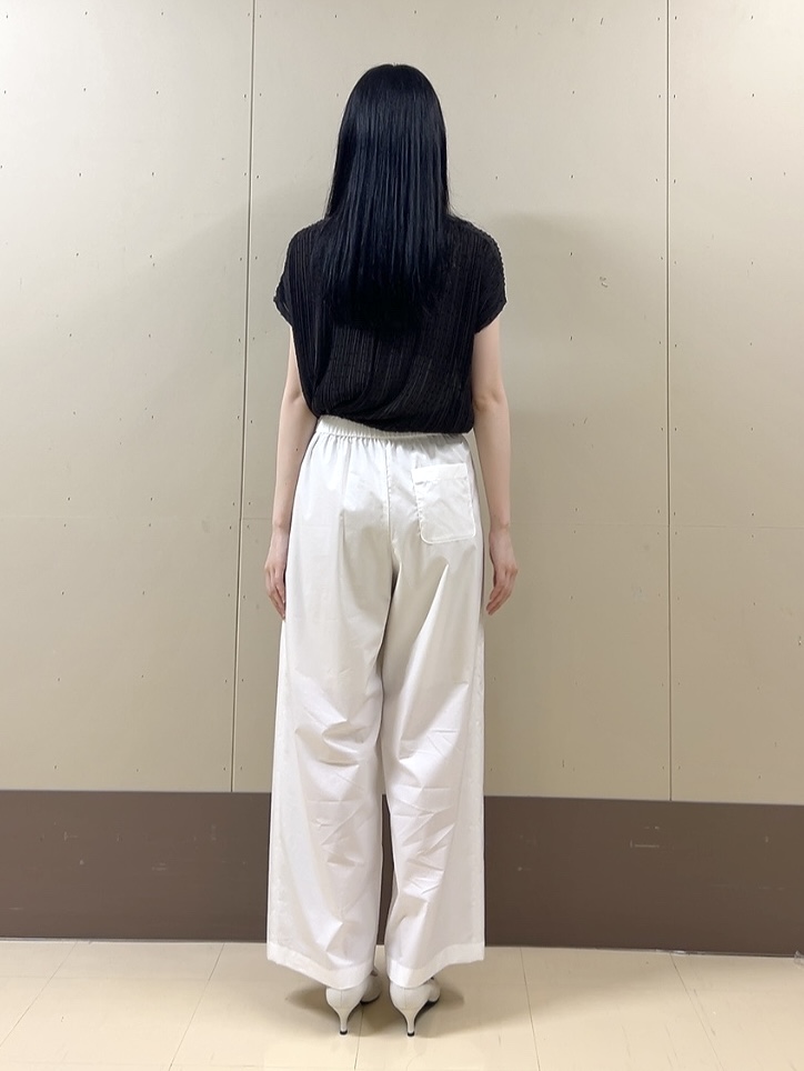 sechiさんの「UNTITLED｜【1枚で着映える】ドットジャガードブラウス」を使ったコーディネート