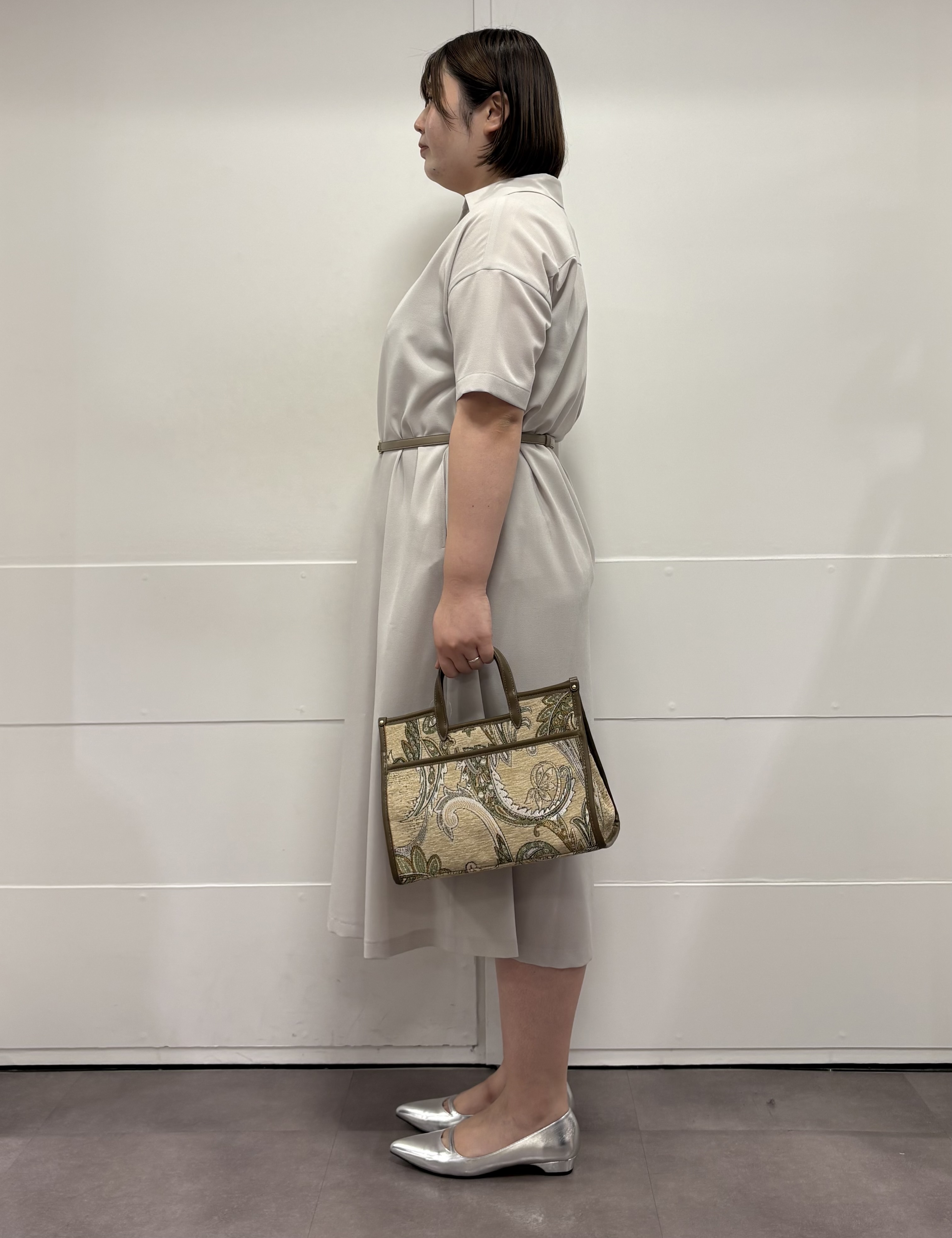 MIさんの「UNTITLED｜【初秋も活躍/UVカット/接触冷感】エアリークールワンピース」を使ったコーディネート
