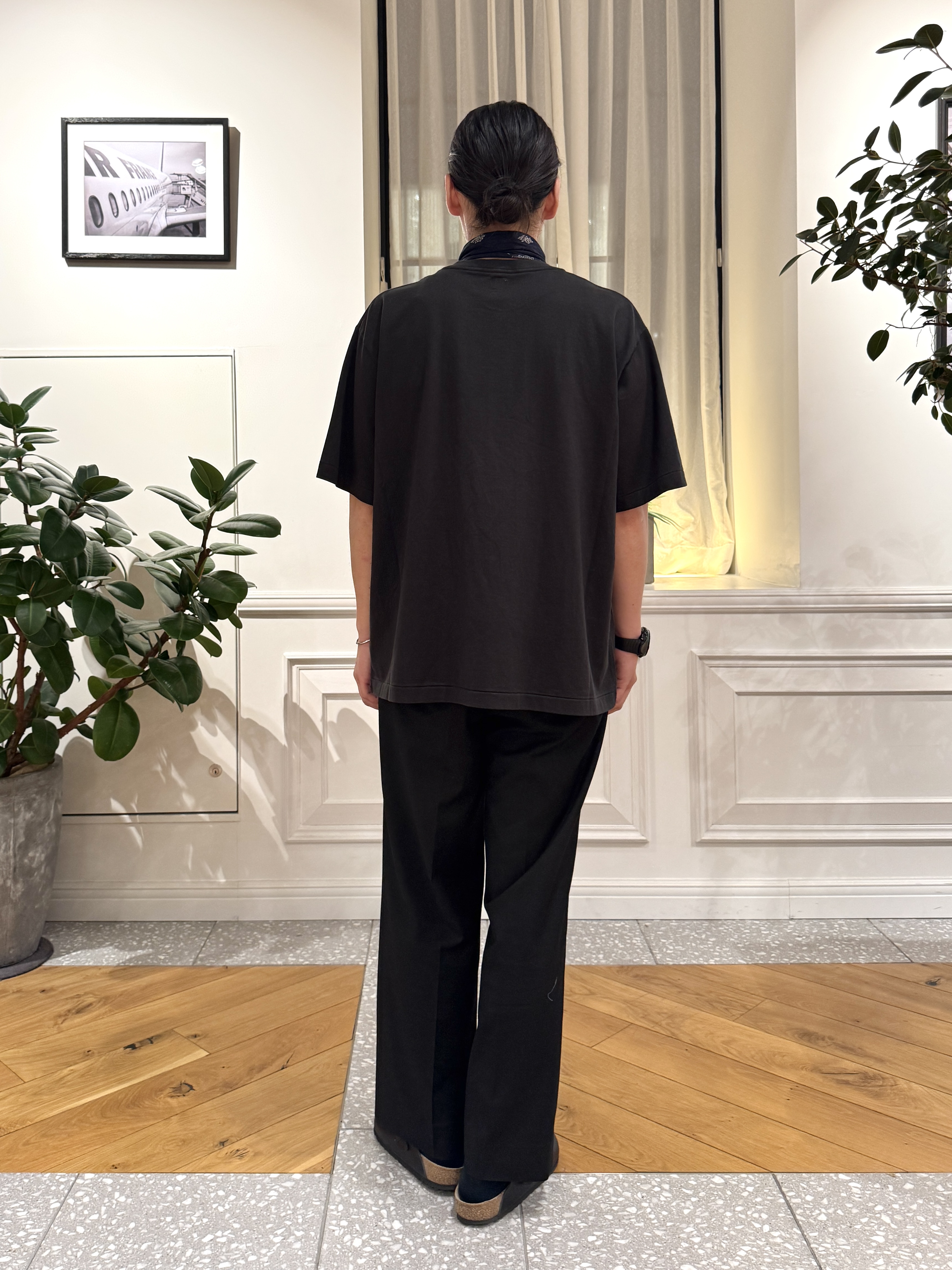 kawarataniさんの「DRESSTERIOR｜【ウォッシャブル】サイドゴア ワンタックワイドパンツ」を使ったコーディネート