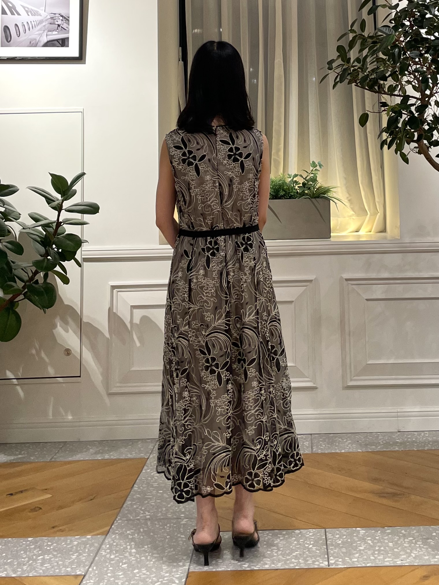 Lilyさんの「DRESSTERIOR｜◆シアーコードレース ドレス」を使ったコーディネート