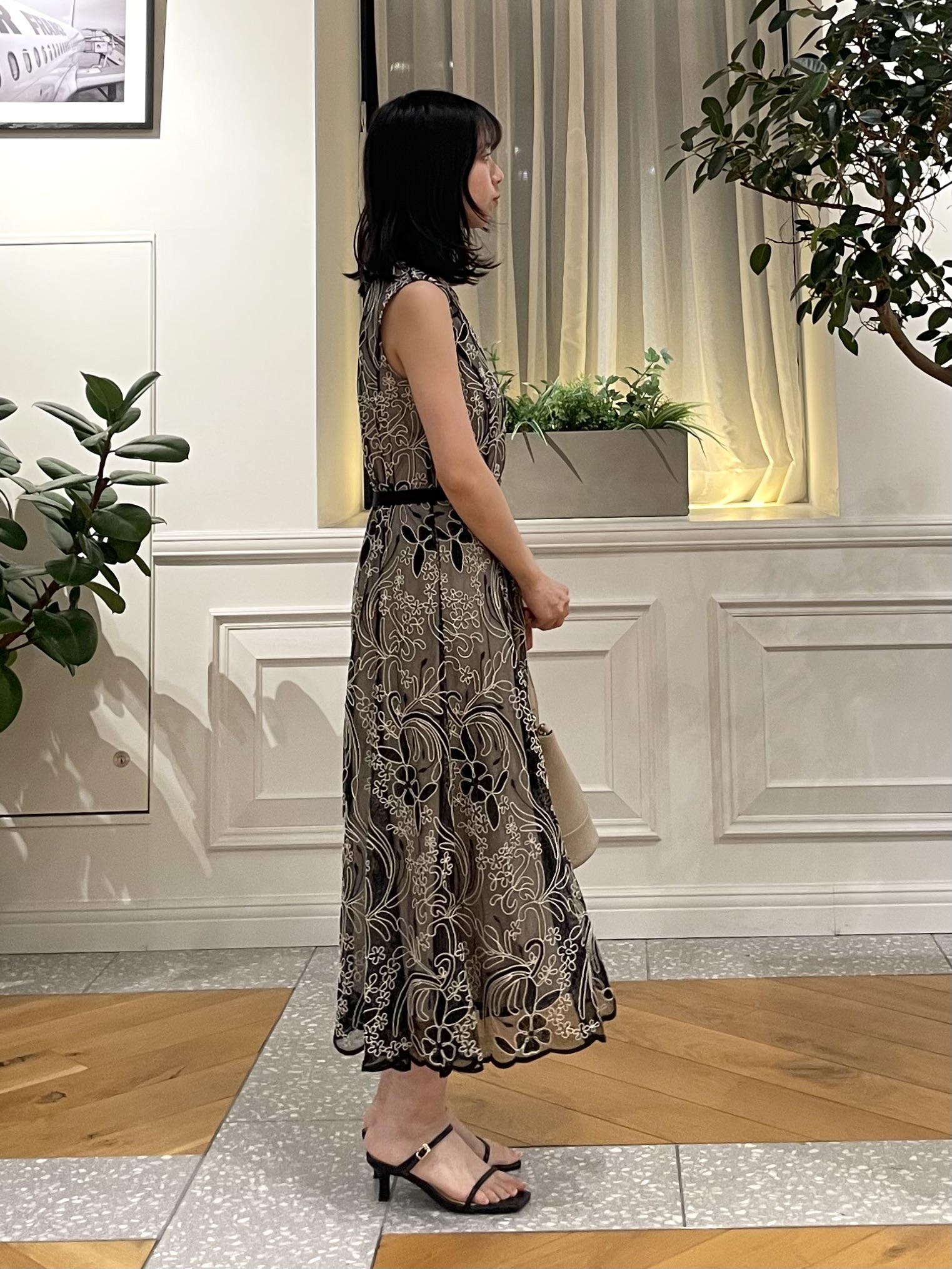 Lilyさんの「DRESSTERIOR｜◆シアーコードレース ドレス」を使ったコーディネート