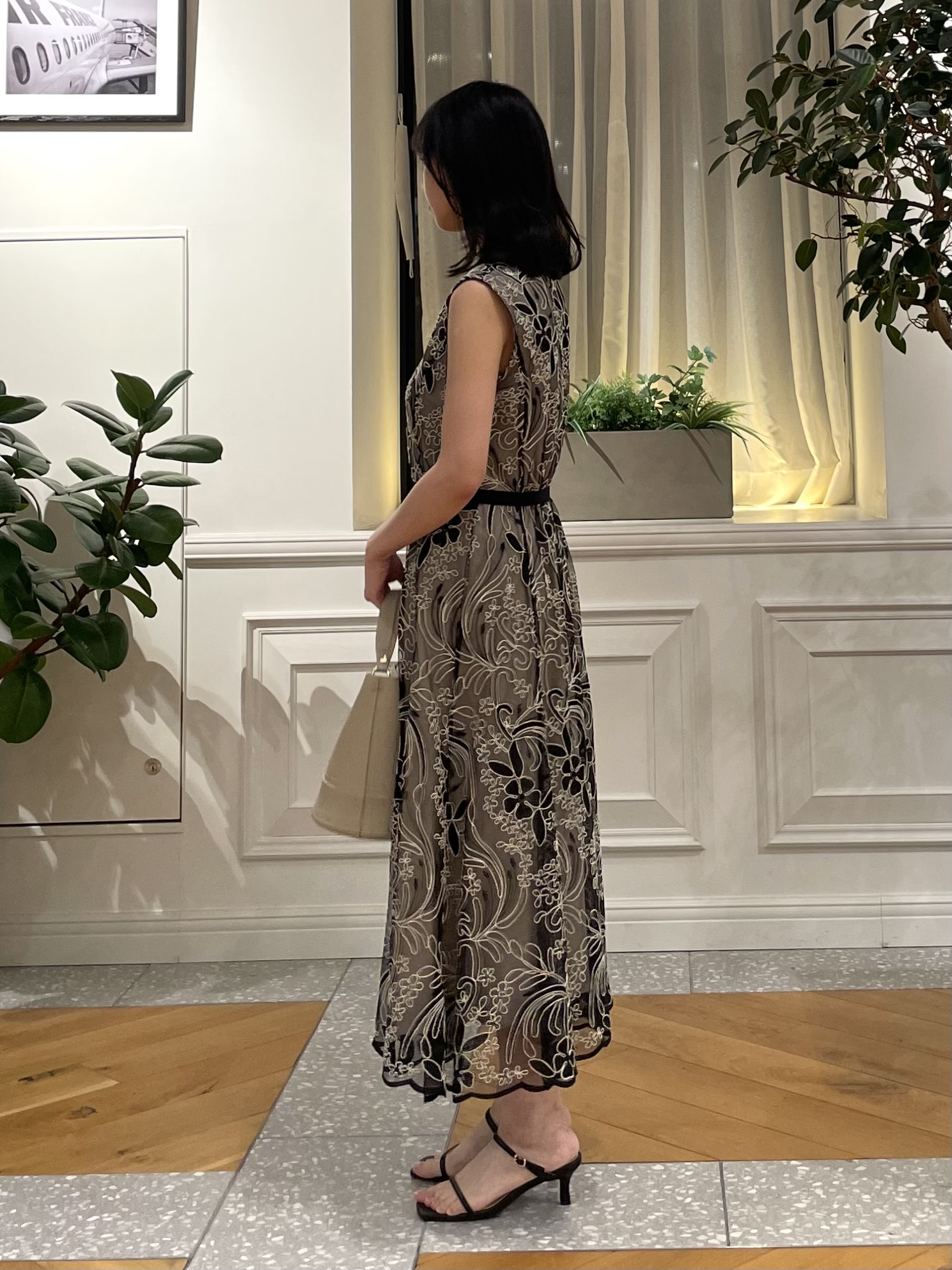 Lilyさんの「DRESSTERIOR｜◆シアーコードレース ドレス」を使ったコーディネート