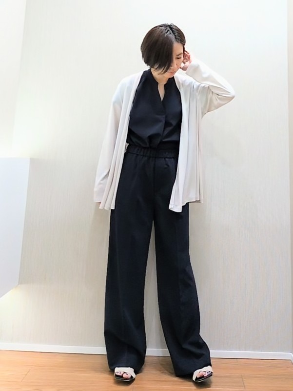 ミズタさんの「UNTITLED｜【接触冷感/UVカット/遮熱機能】フライスジャージカーディガン」を使ったコーディネート