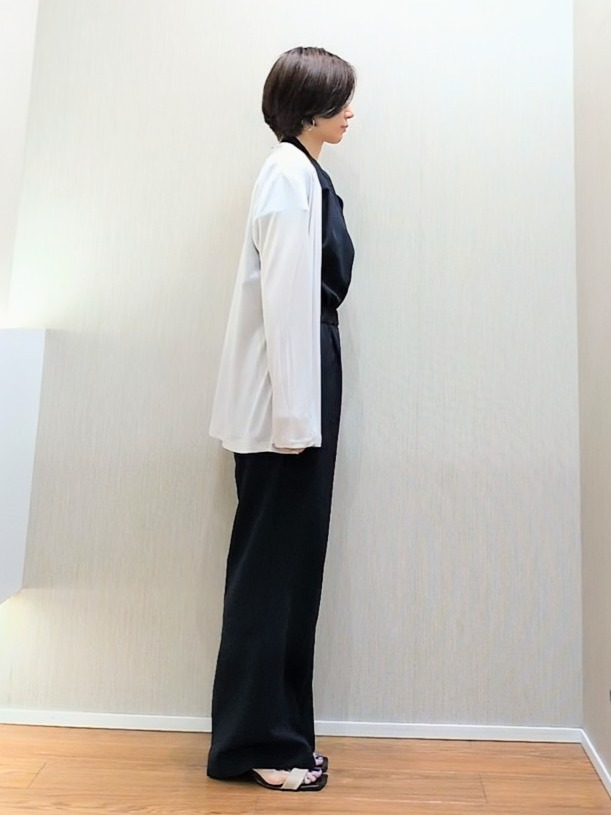 ミズタさんの「UNTITLED｜【接触冷感/UVカット/遮熱機能】フライスジャージカーディガン」を使ったコーディネート