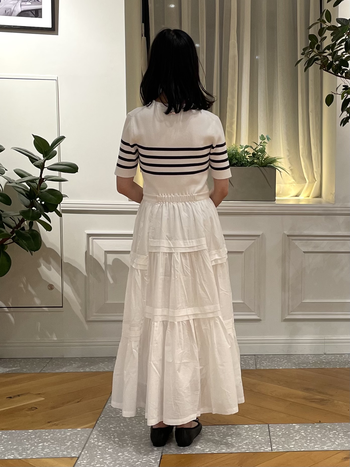 Lilyさんの「DRESSTERIOR｜◆ソフトレザーバレエシューズ」を使ったコーディネート