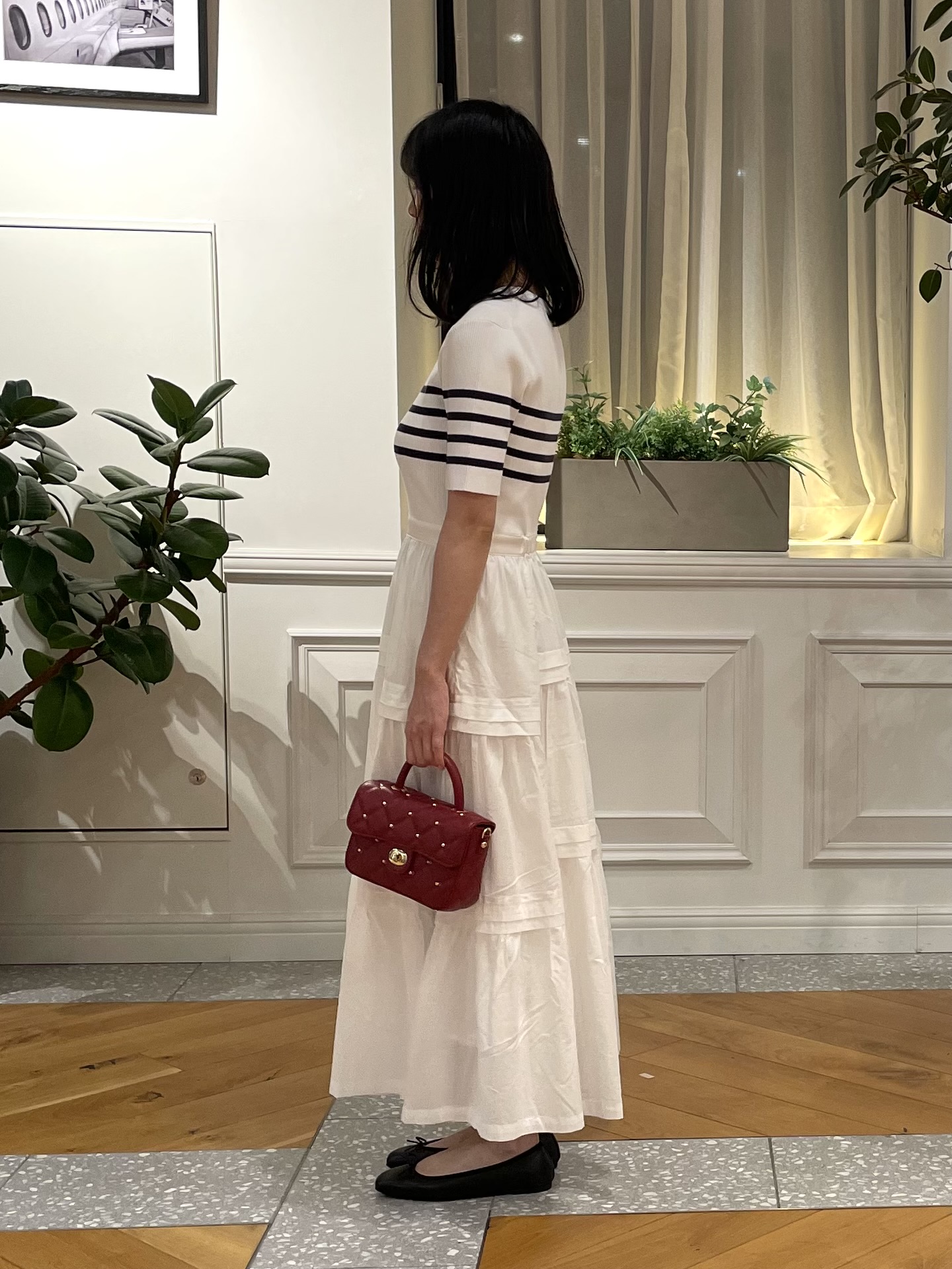 Lilyさんの「DRESSTERIOR｜◆ソフトレザーバレエシューズ」を使ったコーディネート