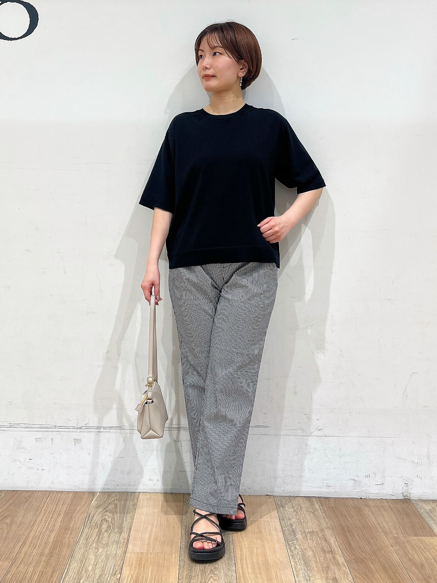 山さんさんの「grove｜高評価！【UVカット】ベーシックショートカーディガン」を使ったコーディネート