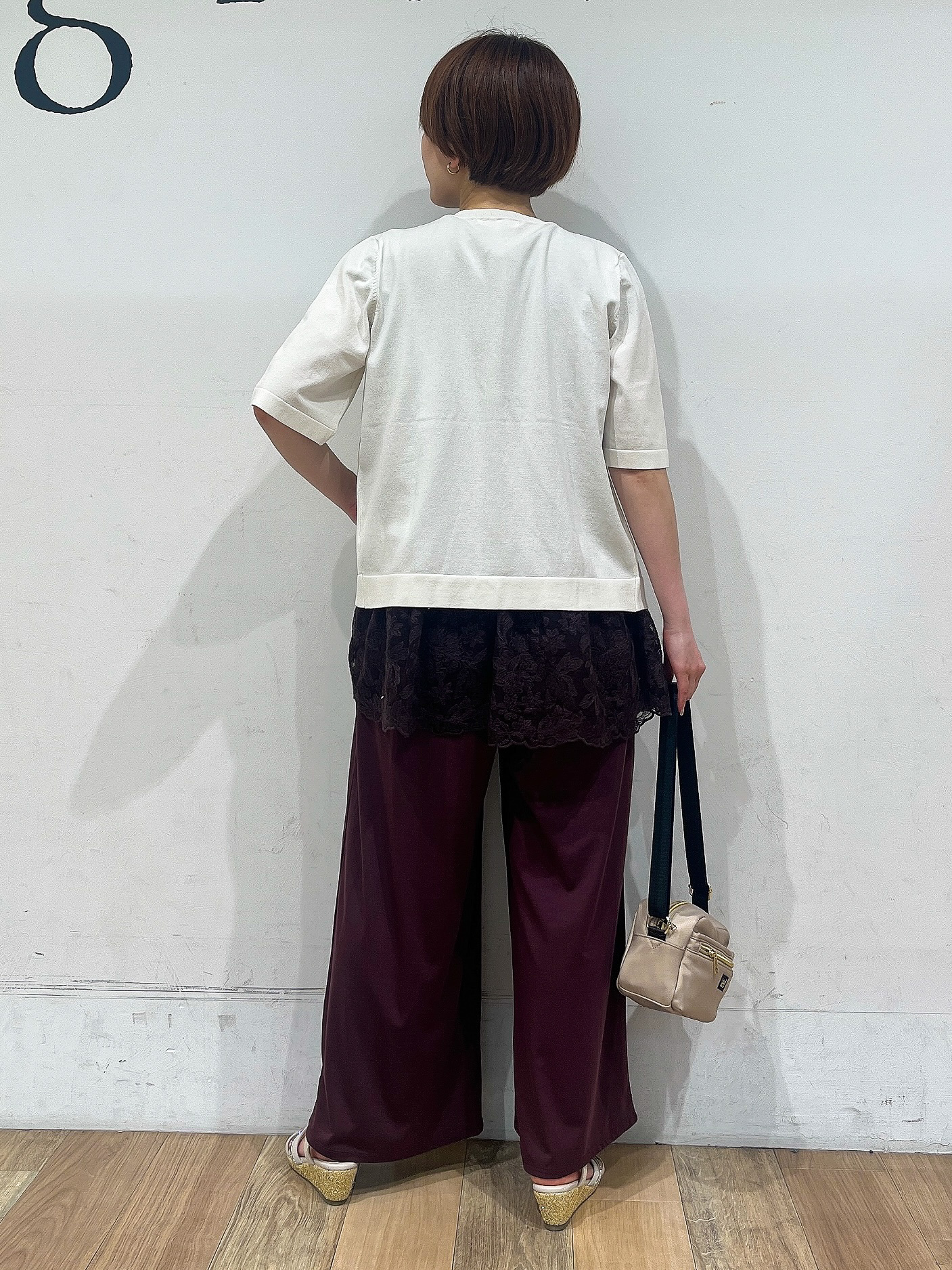 山さんさんの「grove｜【ひんやり・UV・洗濯機◎】上品コットン混カーディガン」を使ったコーディネート