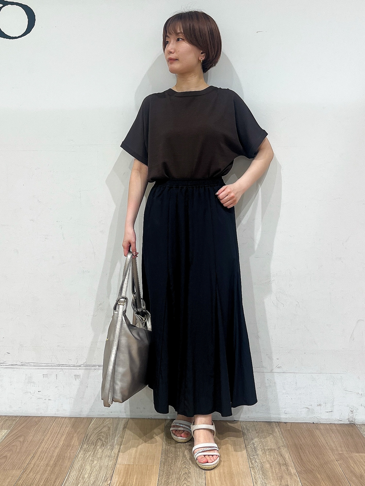 山さんさんの「grove｜高評価！【UVカット】ベーシックショートカーディガン」を使ったコーディネート