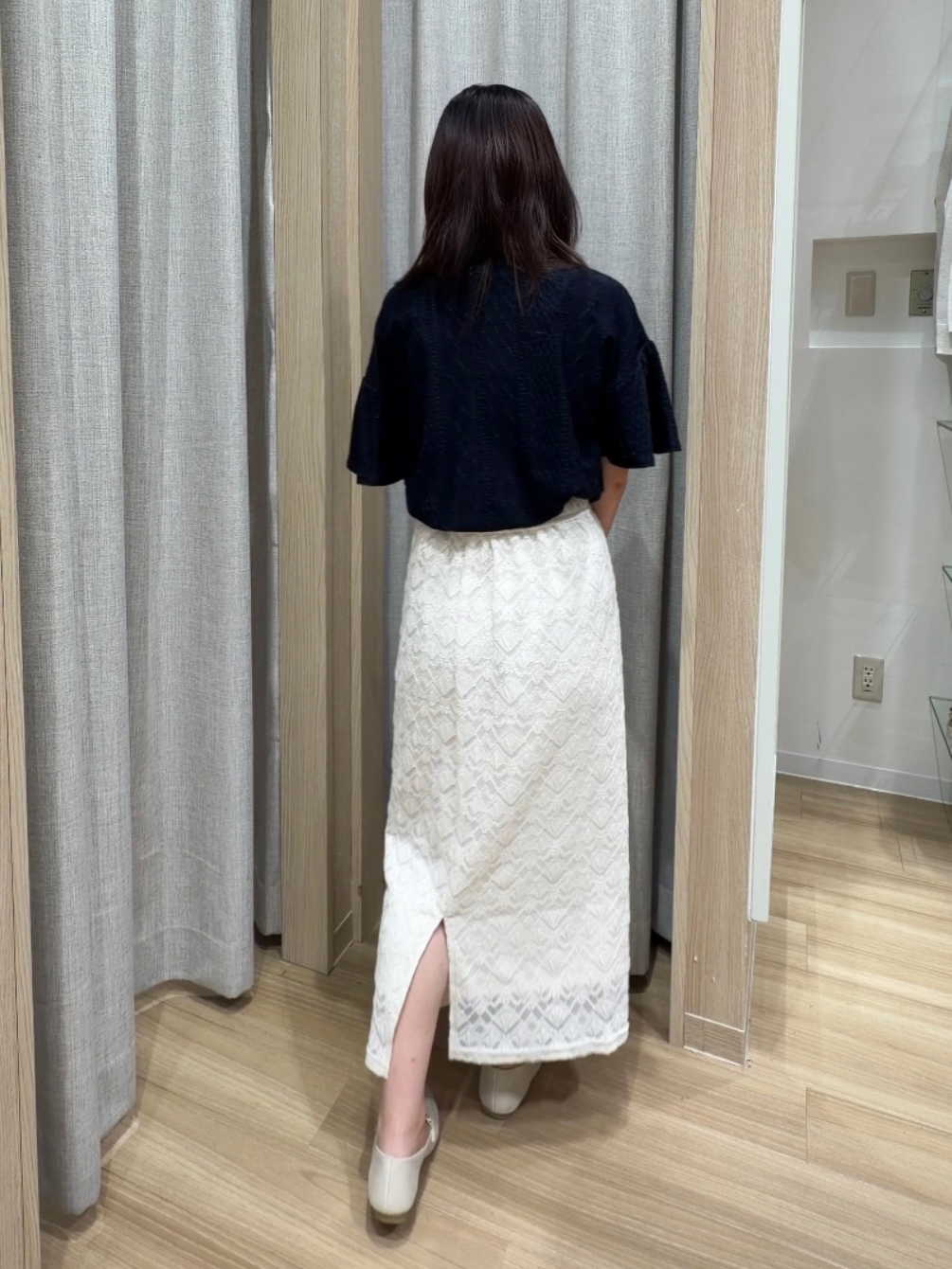 Fumikaさんの「grove｜アイレットレースカットソー」を使ったコーディネート