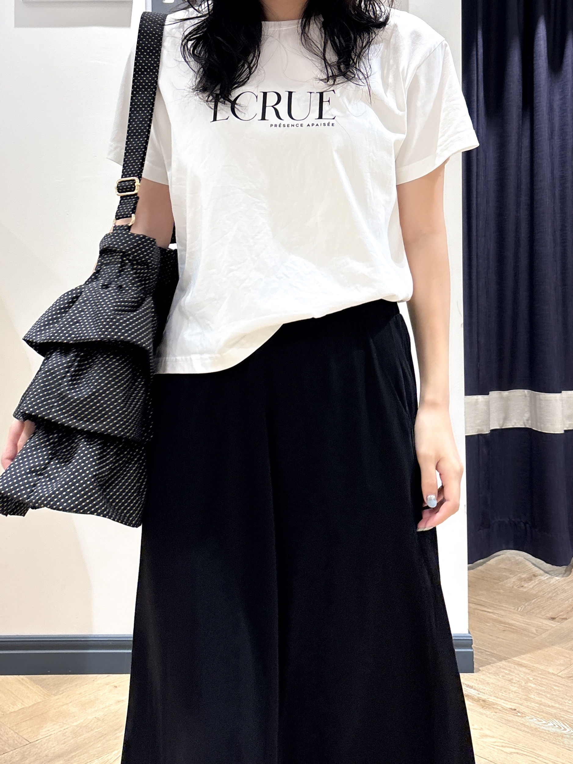 ayakaさんの「grove｜【遮熱／吸水速乾／UVカット】ベーシックロゴTシャツ」を使ったコーディネート